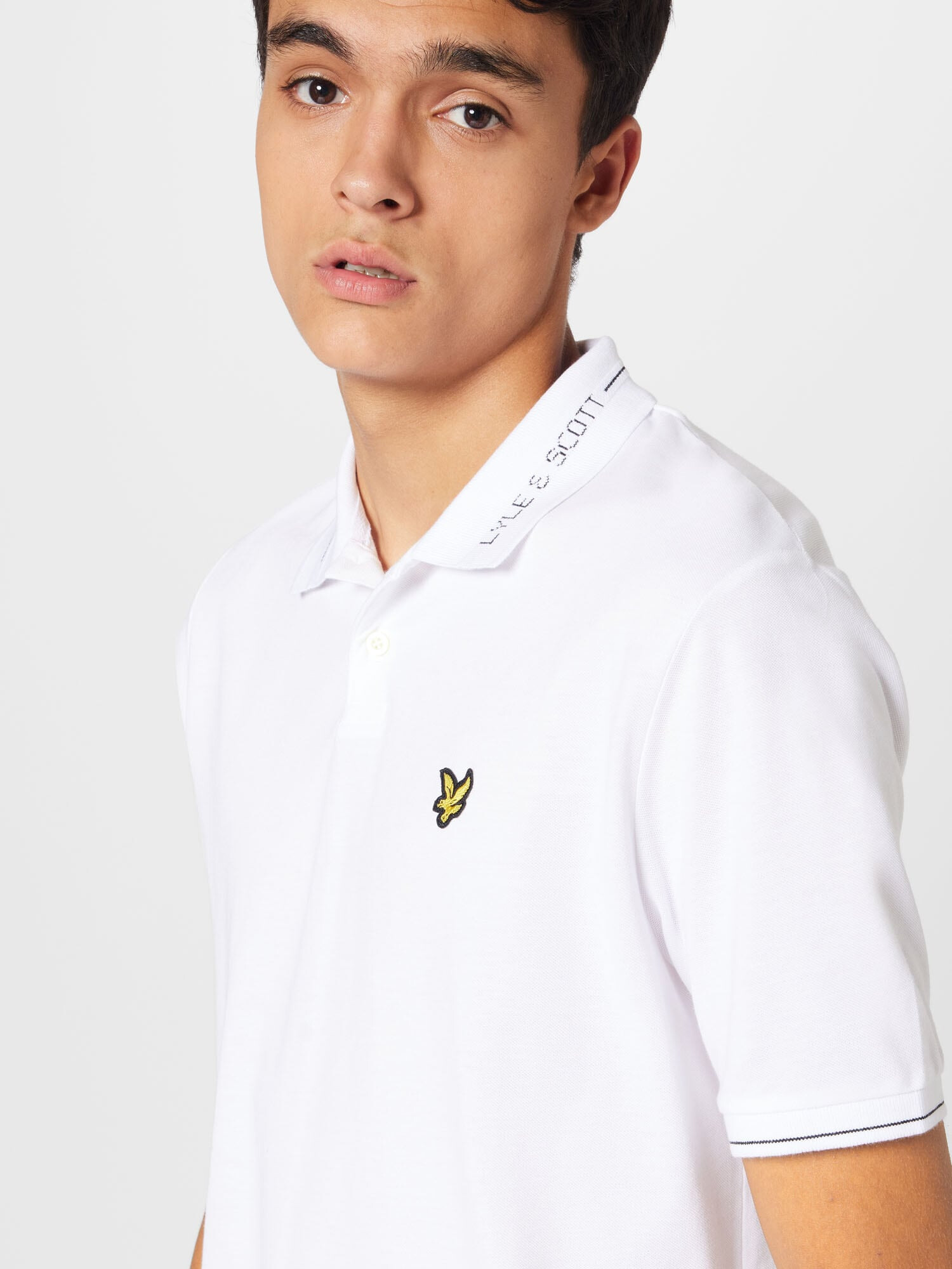 Lyle & Scott Tricou alb - Pled.ro