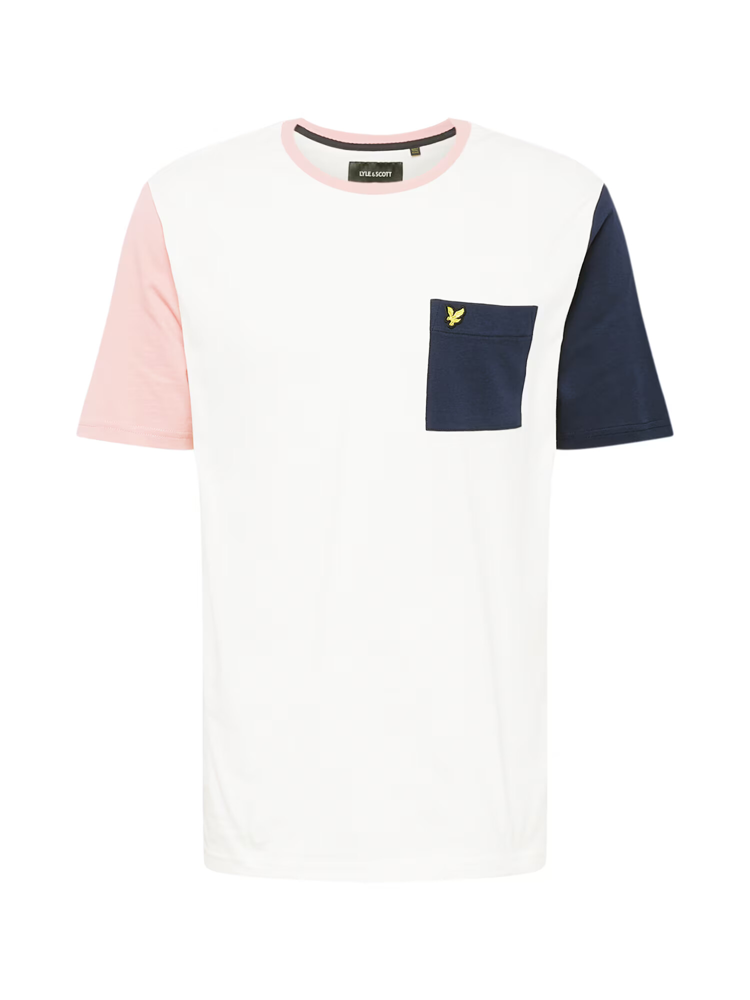 Lyle & Scott Tricou bleumarin / roz / alb murdar - Pled.ro