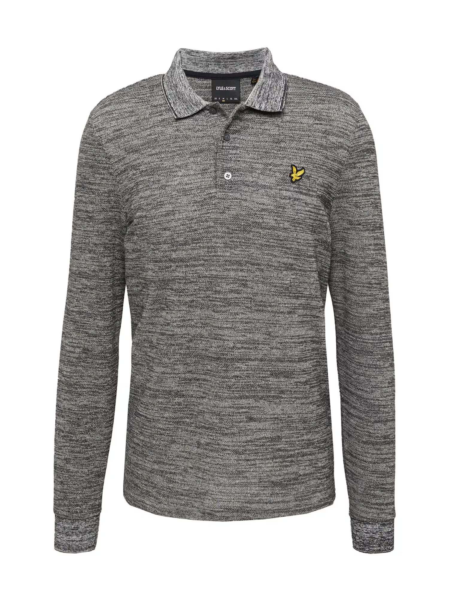 Lyle & Scott Tricou 'End on End' albastru cobalt / galben / gri / negru - Pled.ro