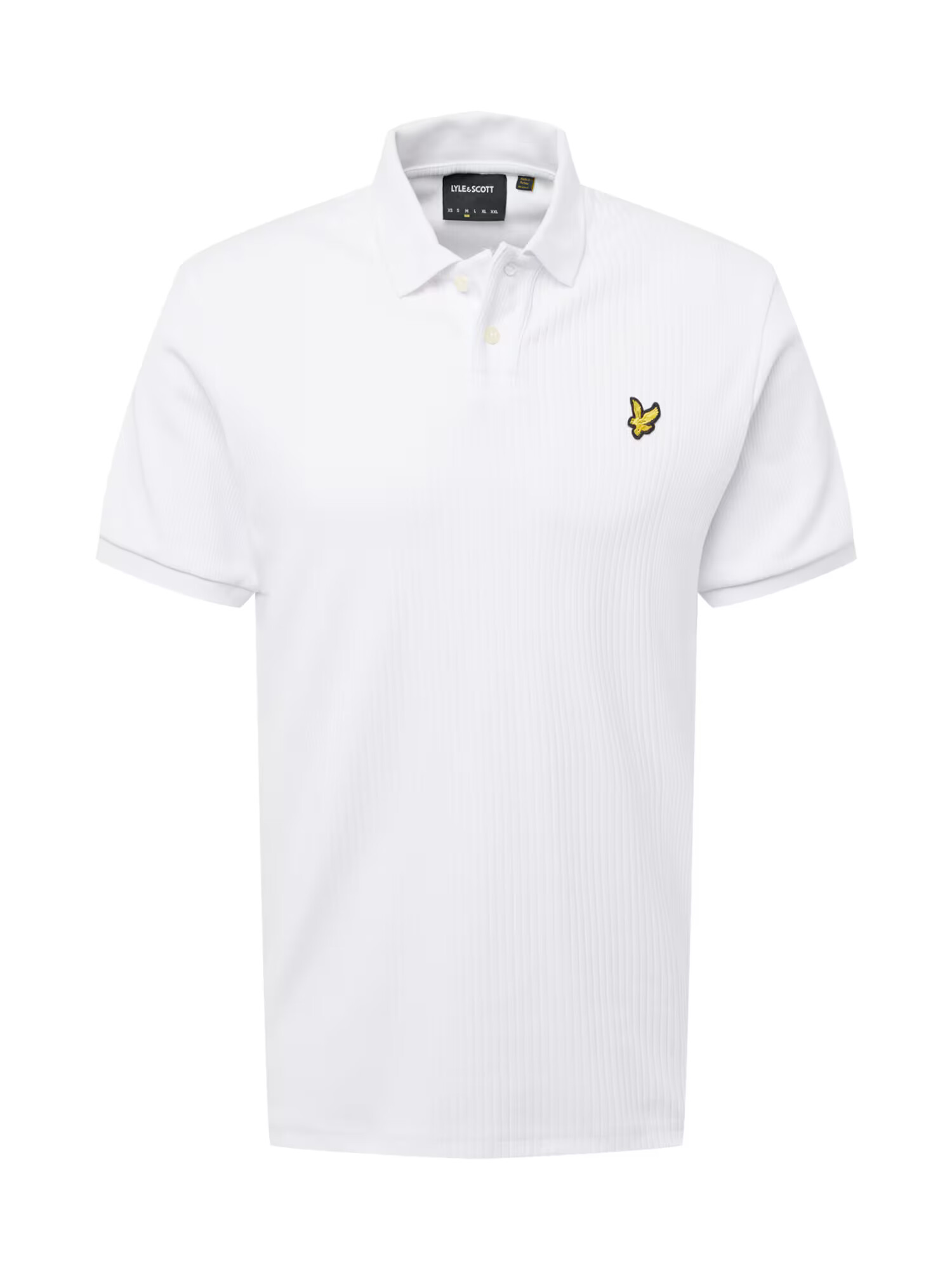 Lyle & Scott Tricou galben / alb - Pled.ro