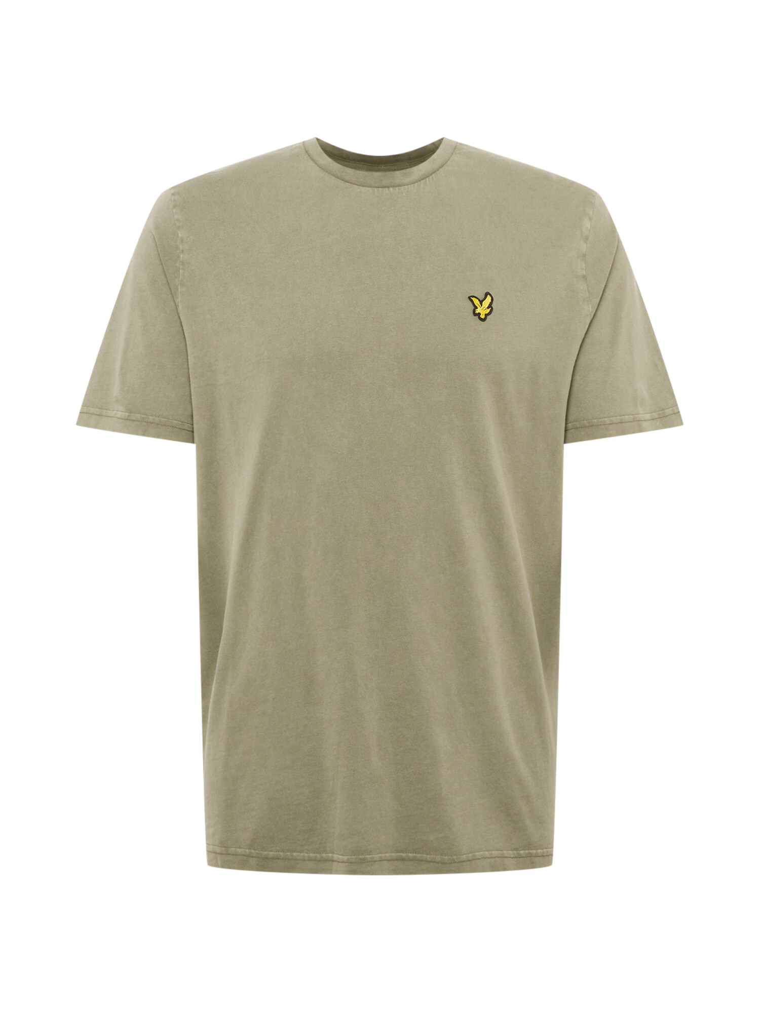 Lyle & Scott Tricou galben citron / kaki / negru - Pled.ro