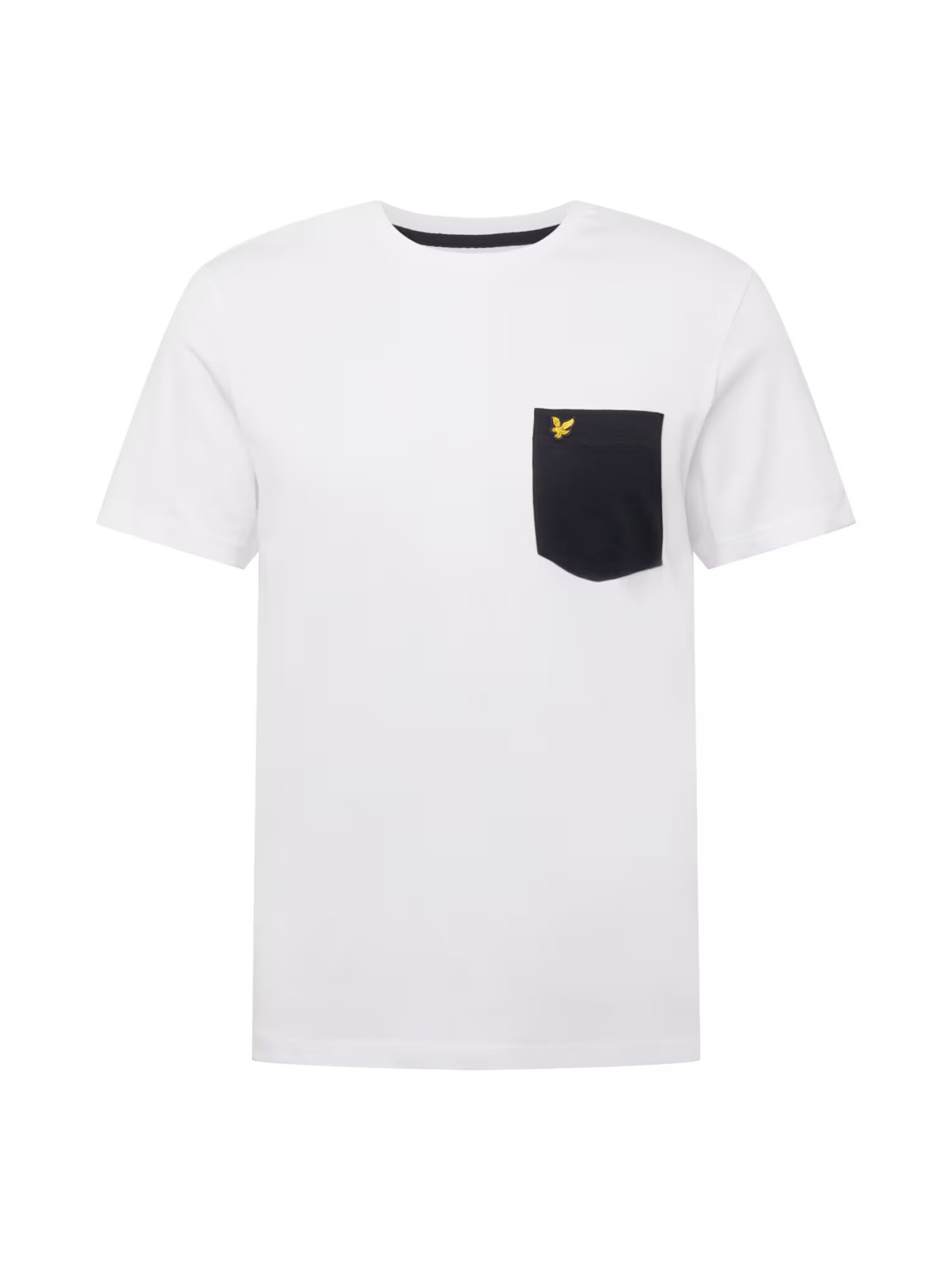 Lyle & Scott Tricou galben / negru / alb - Pled.ro