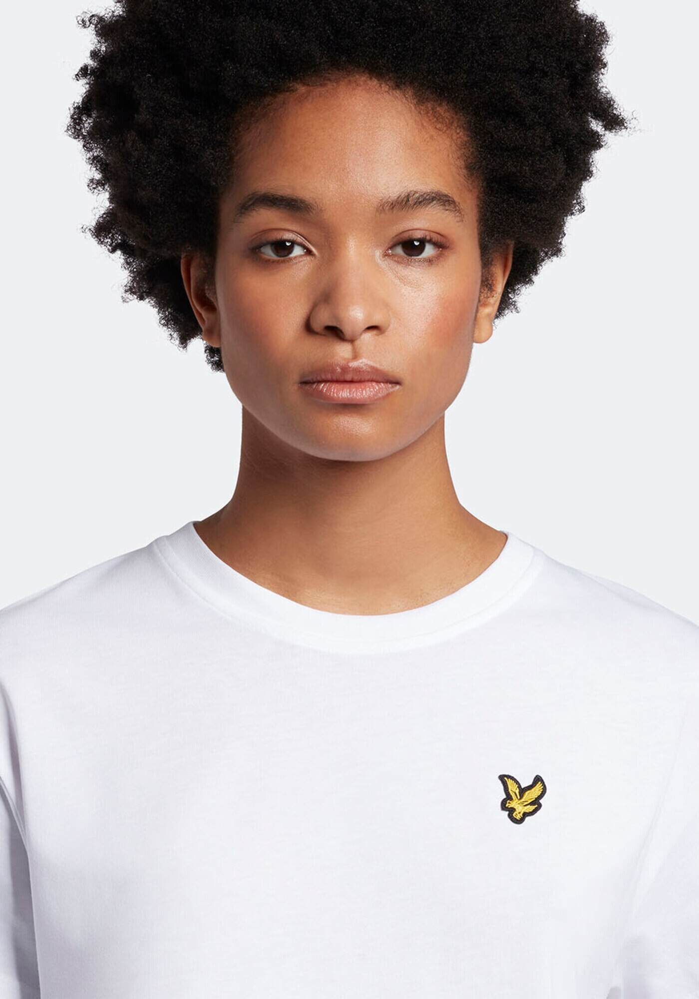 Lyle & Scott Tricou galben / negru / alb - Pled.ro