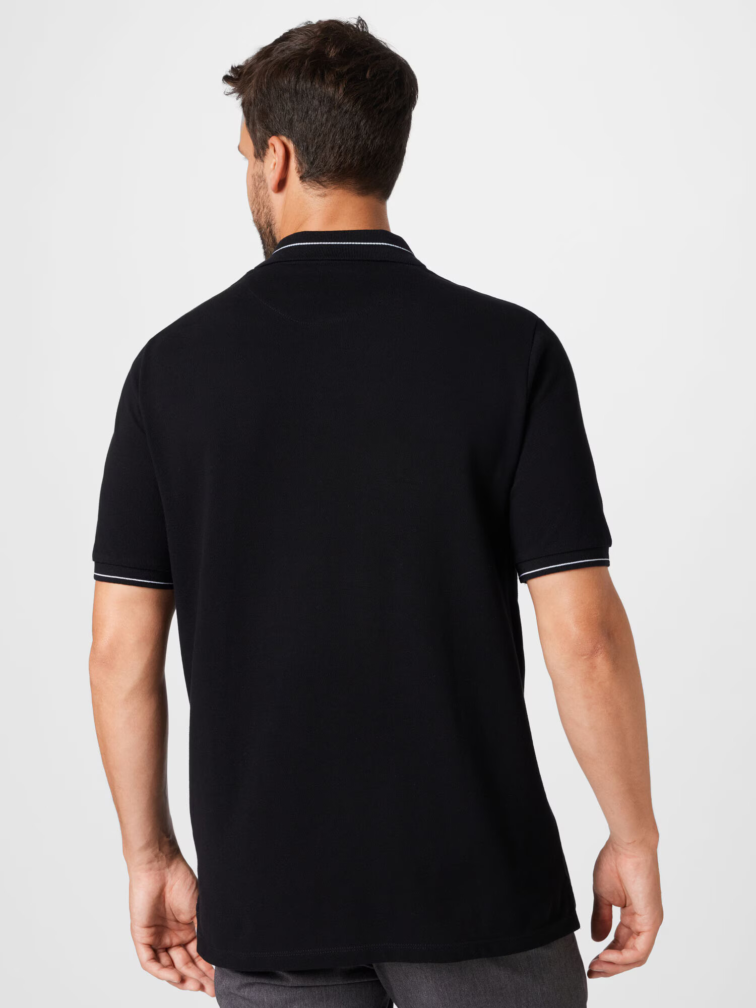 Lyle & Scott Tricou galben / negru / alb - Pled.ro