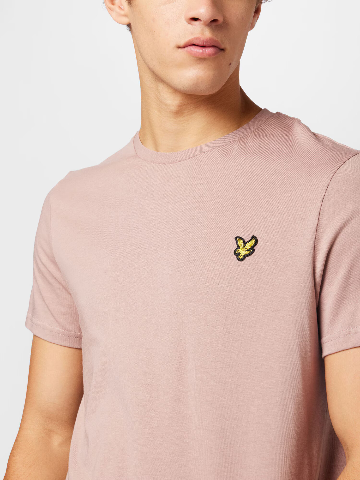 Lyle & Scott Tricou galben / roz pudră - Pled.ro