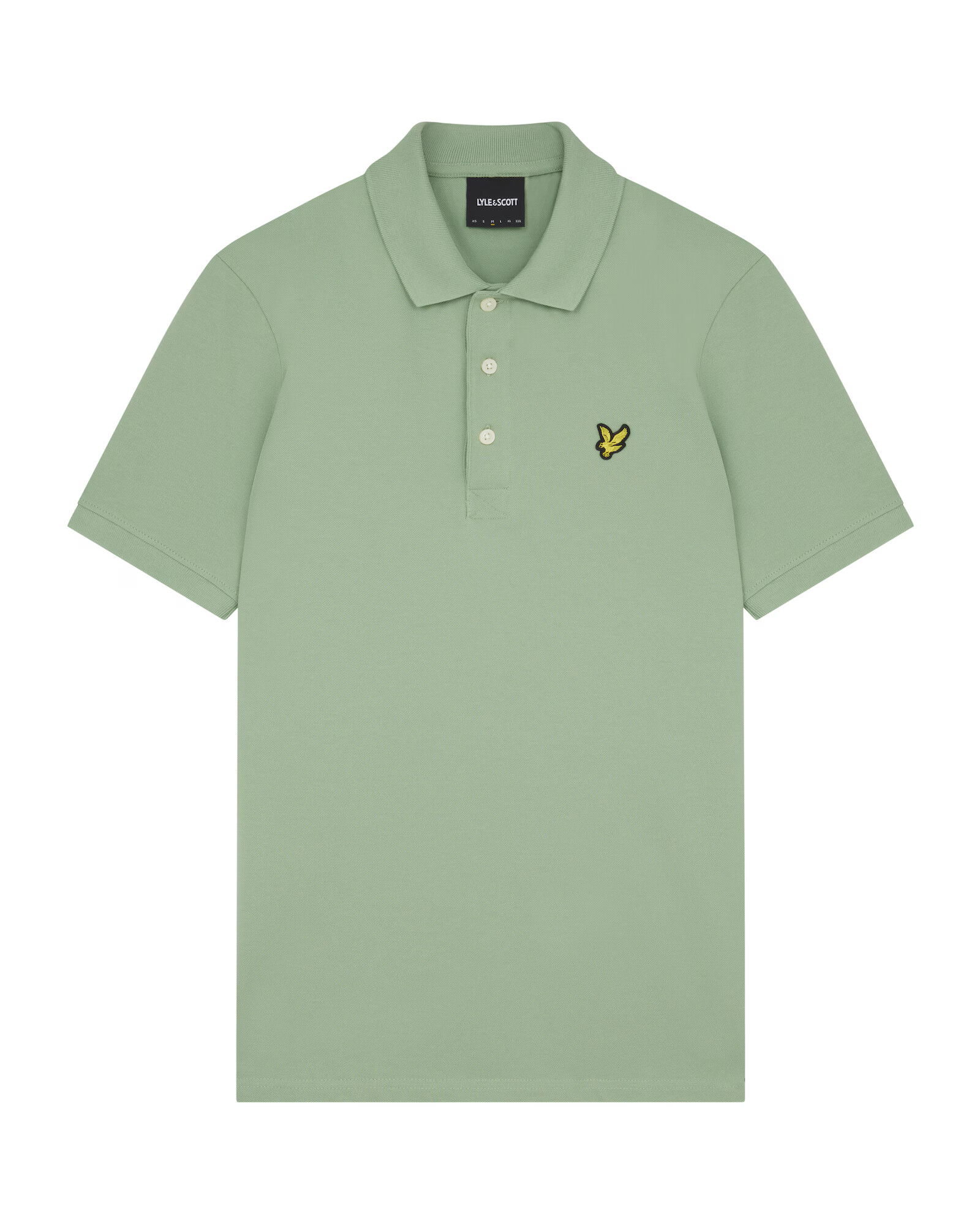 Lyle & Scott Tricou galben / verde pastel / negru - Pled.ro