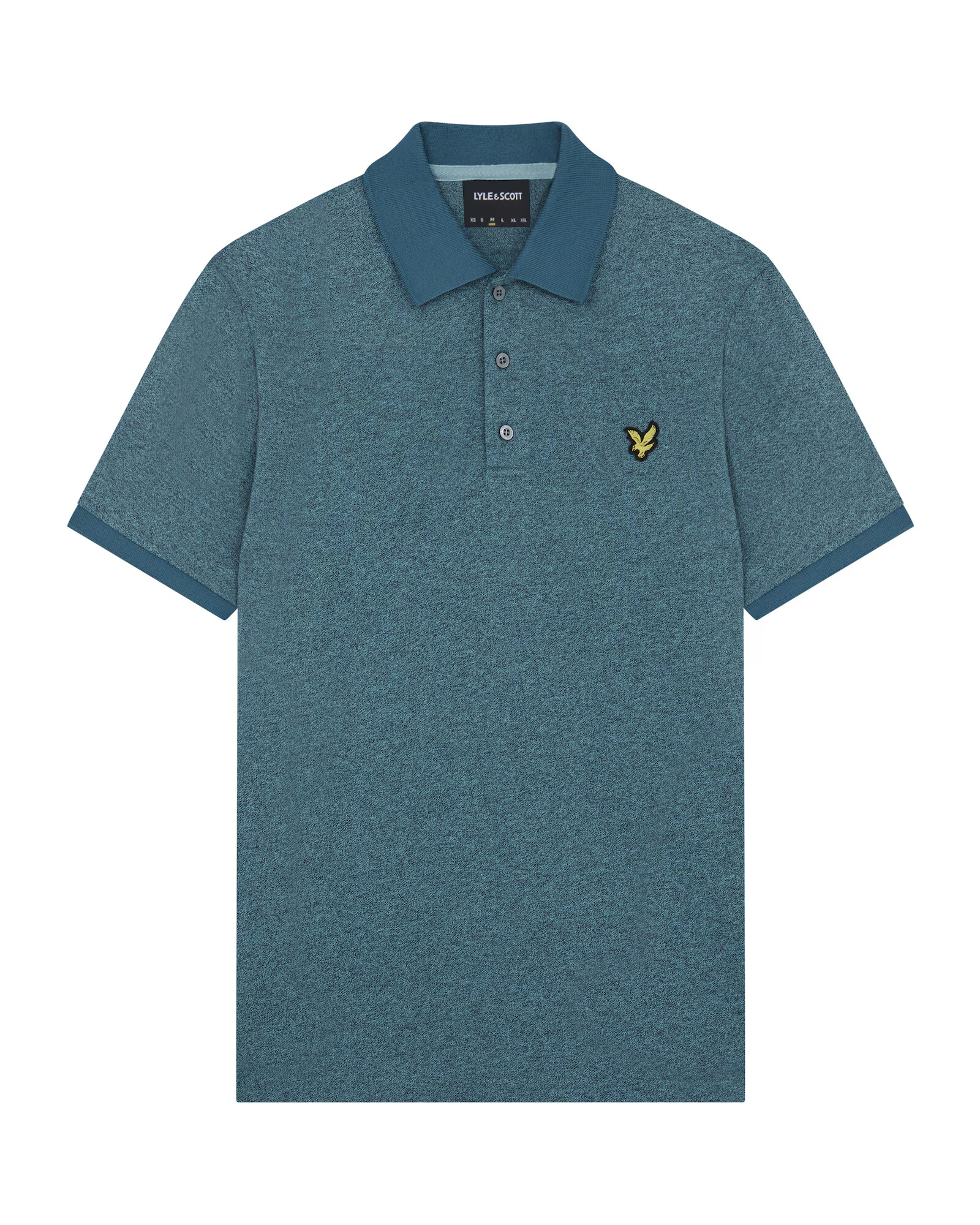 Lyle & Scott Tricou galben / verde petrol / negru - Pled.ro