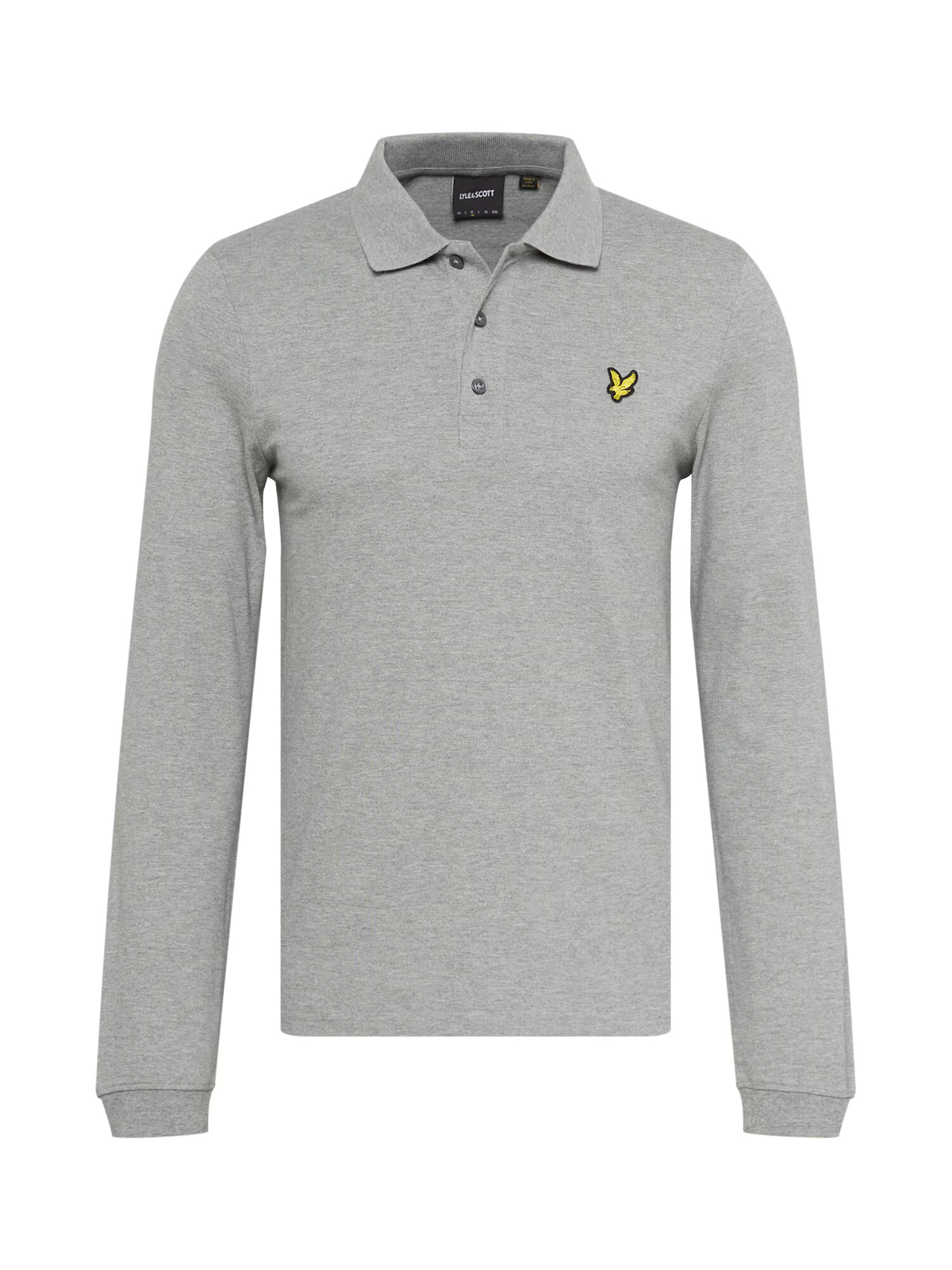 Lyle & Scott Tricou galben / gri / negru - Pled.ro