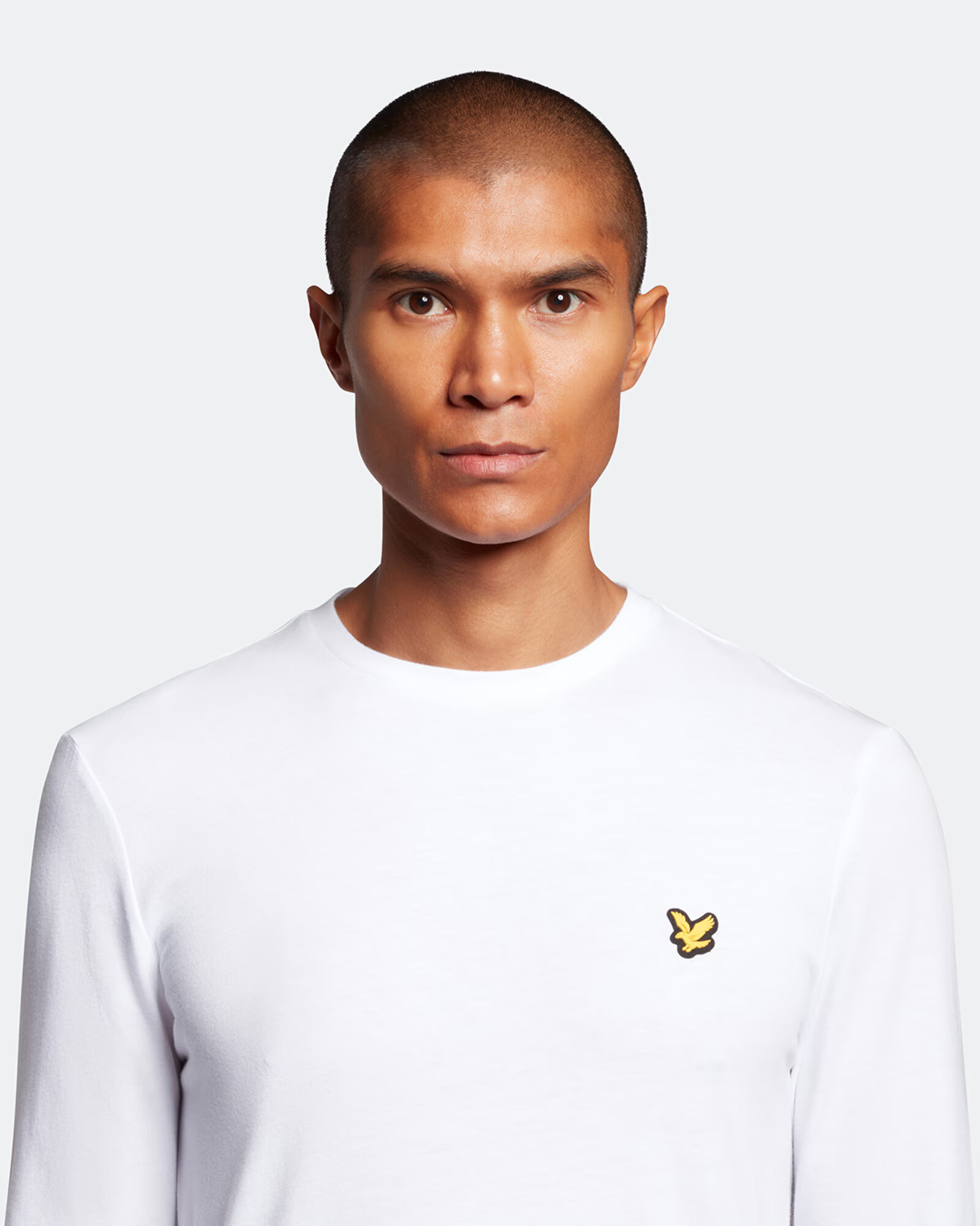 Lyle & Scott Tricou 'Martin' galben auriu / negru / alb - Pled.ro