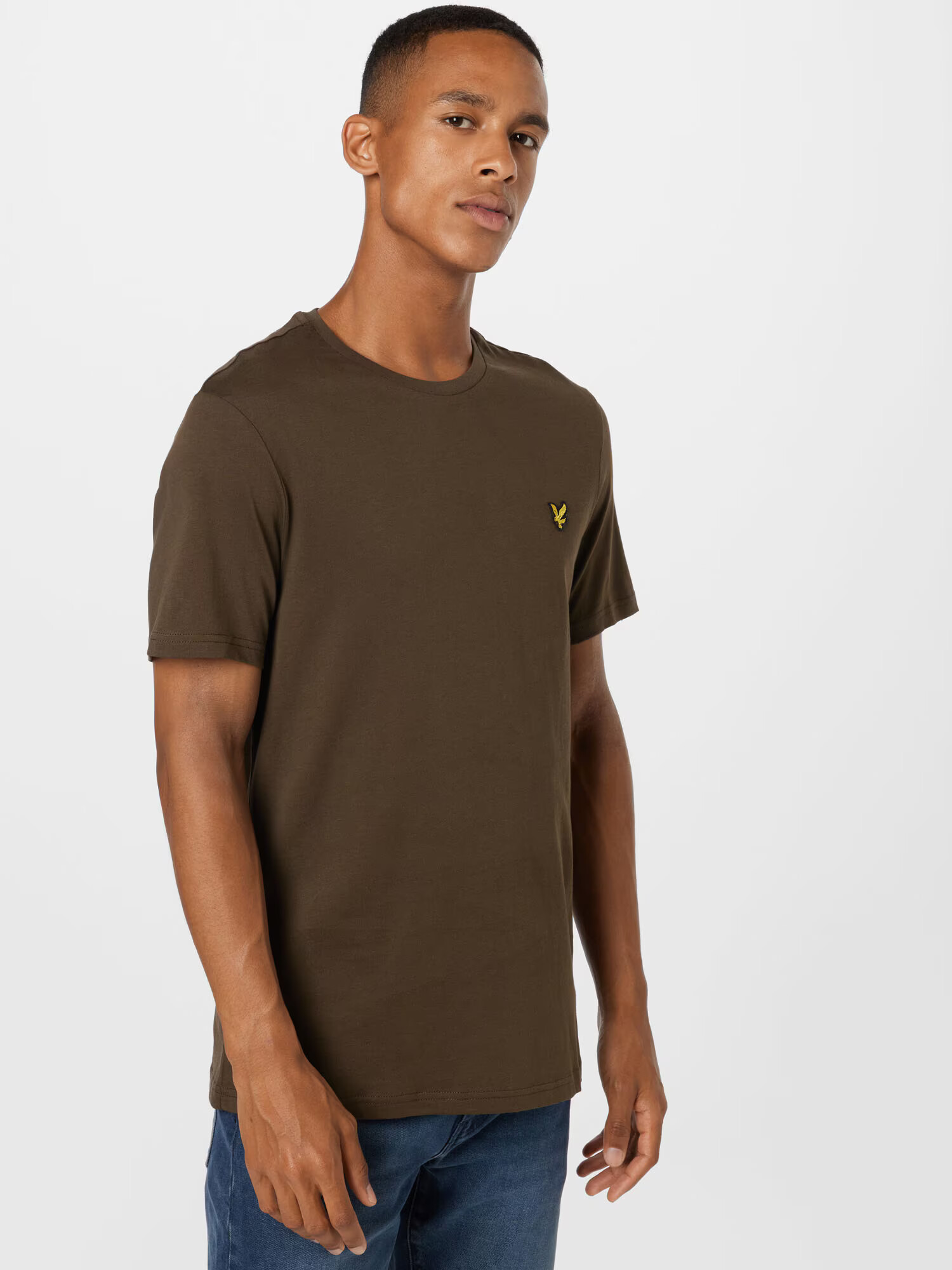 Lyle & Scott Tricou ombră / galben / negru - Pled.ro