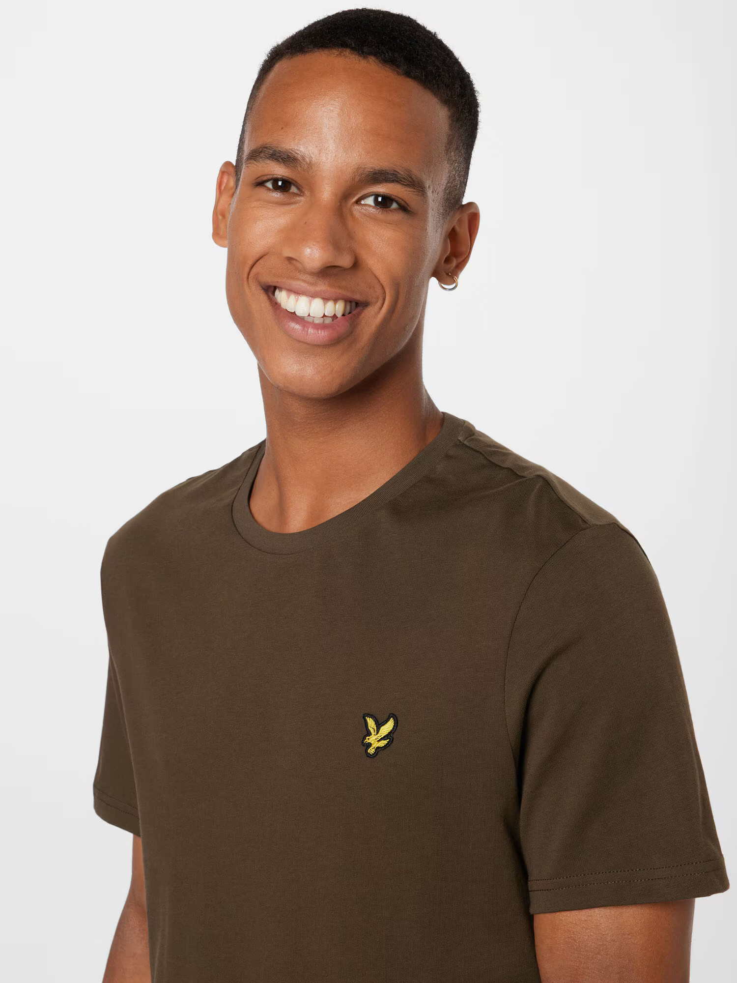 Lyle & Scott Tricou ombră / galben / negru - Pled.ro