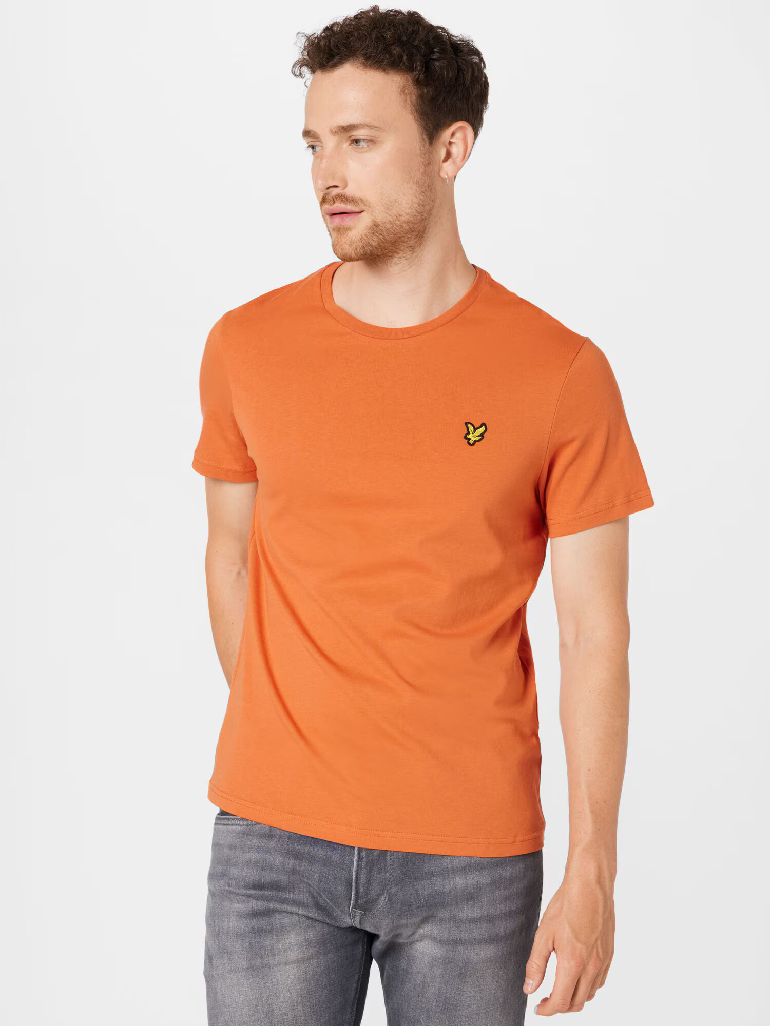 Lyle & Scott Tricou portocaliu - Pled.ro