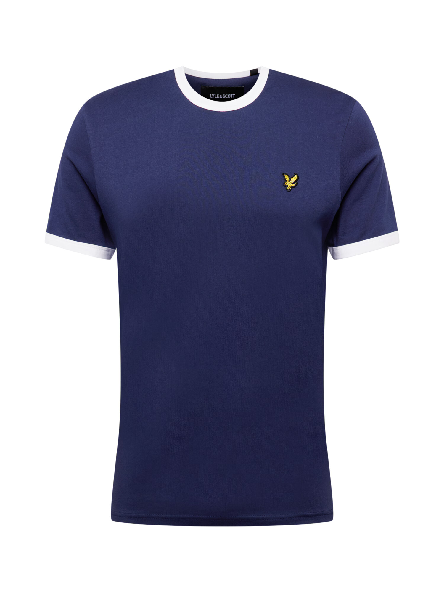 Lyle & Scott Tricou 'Ringer' bleumarin / galben / negru / alb - Pled.ro