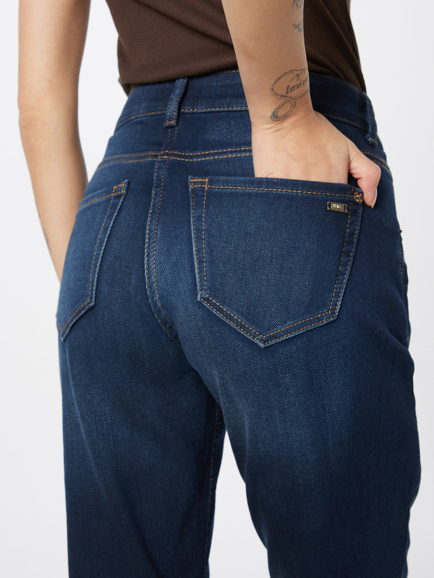 MAC Jeans albastru denim - Pled.ro