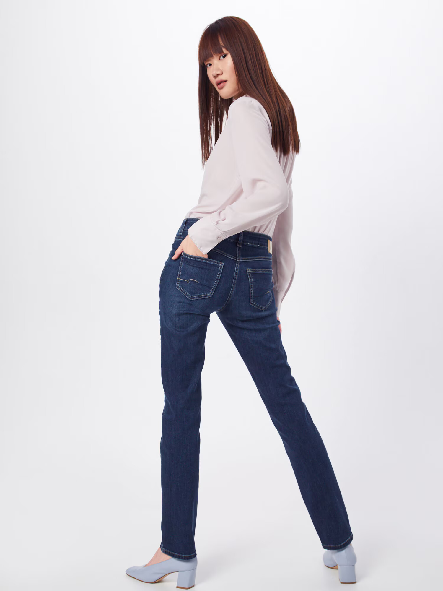 MAC Jeans 'Angela' albastru denim - Pled.ro