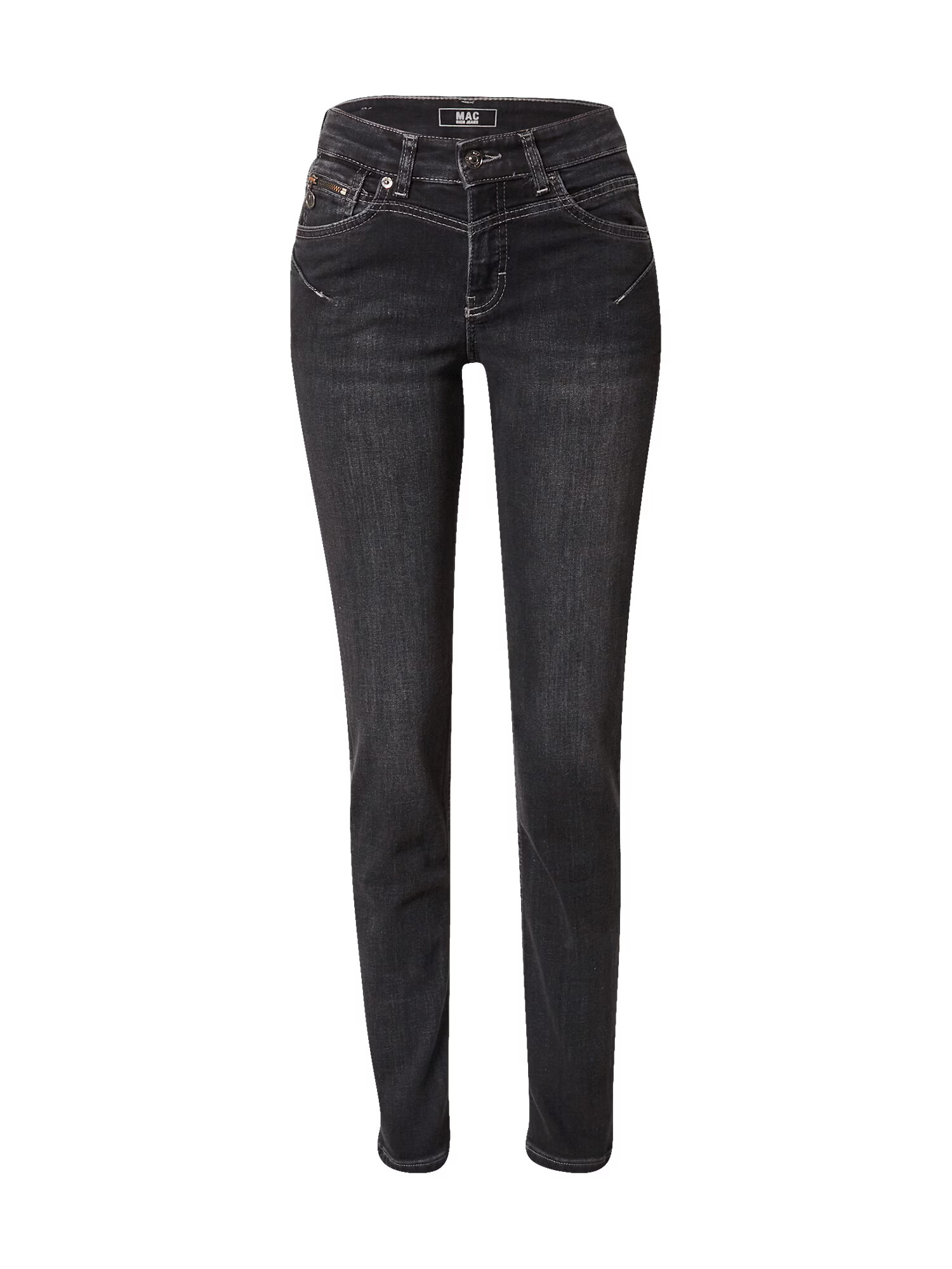 MAC Jeans 'RICH' gri metalic - Pled.ro