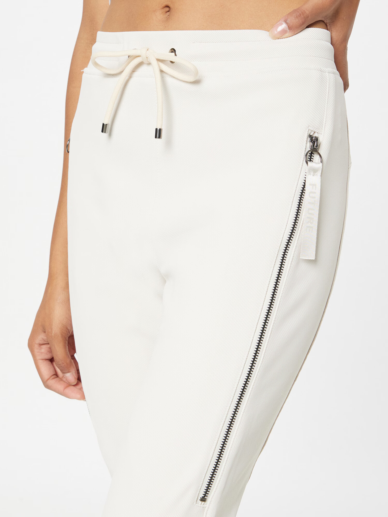 MAC Pantaloni alb natural - Pled.ro