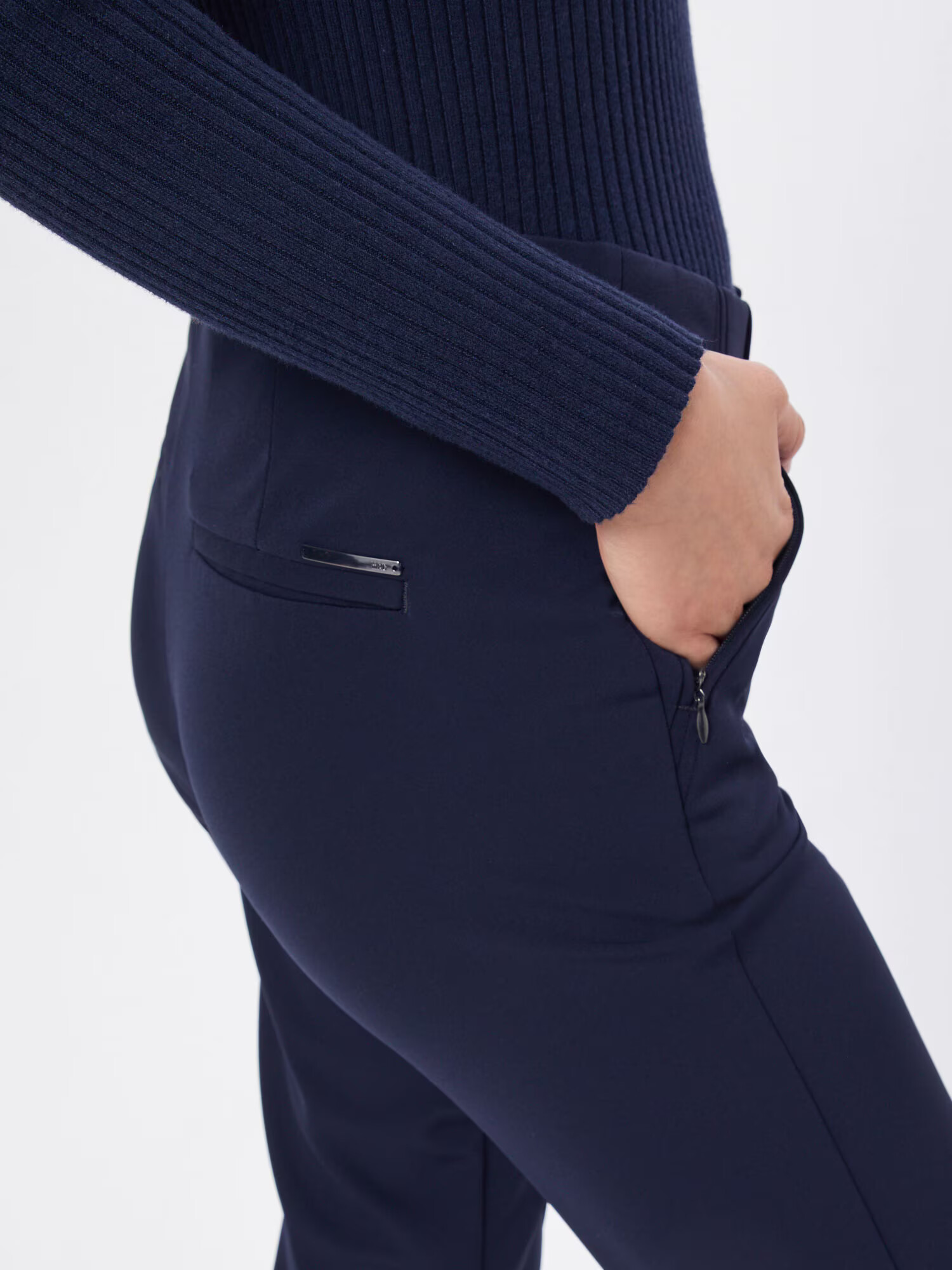 MAC Pantaloni 'Anna' bleumarin - Pled.ro