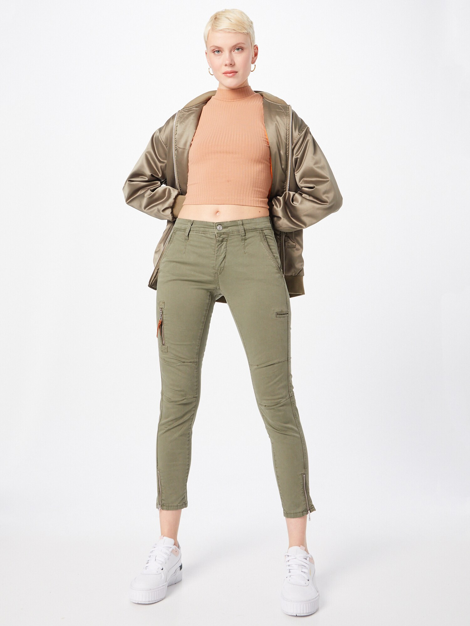 MAC Pantaloni 'Rich' kaki - Pled.ro