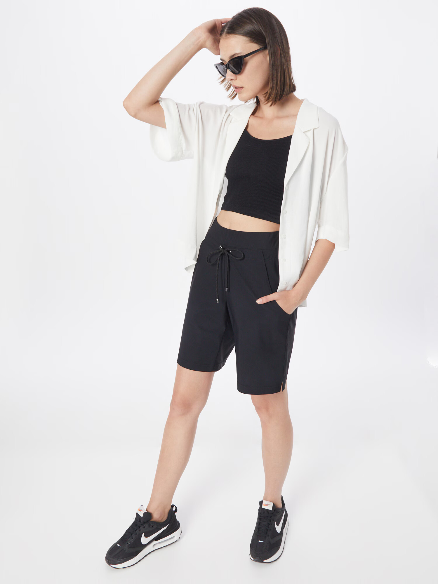 MAC Pantaloni 'Summer' negru - Pled.ro