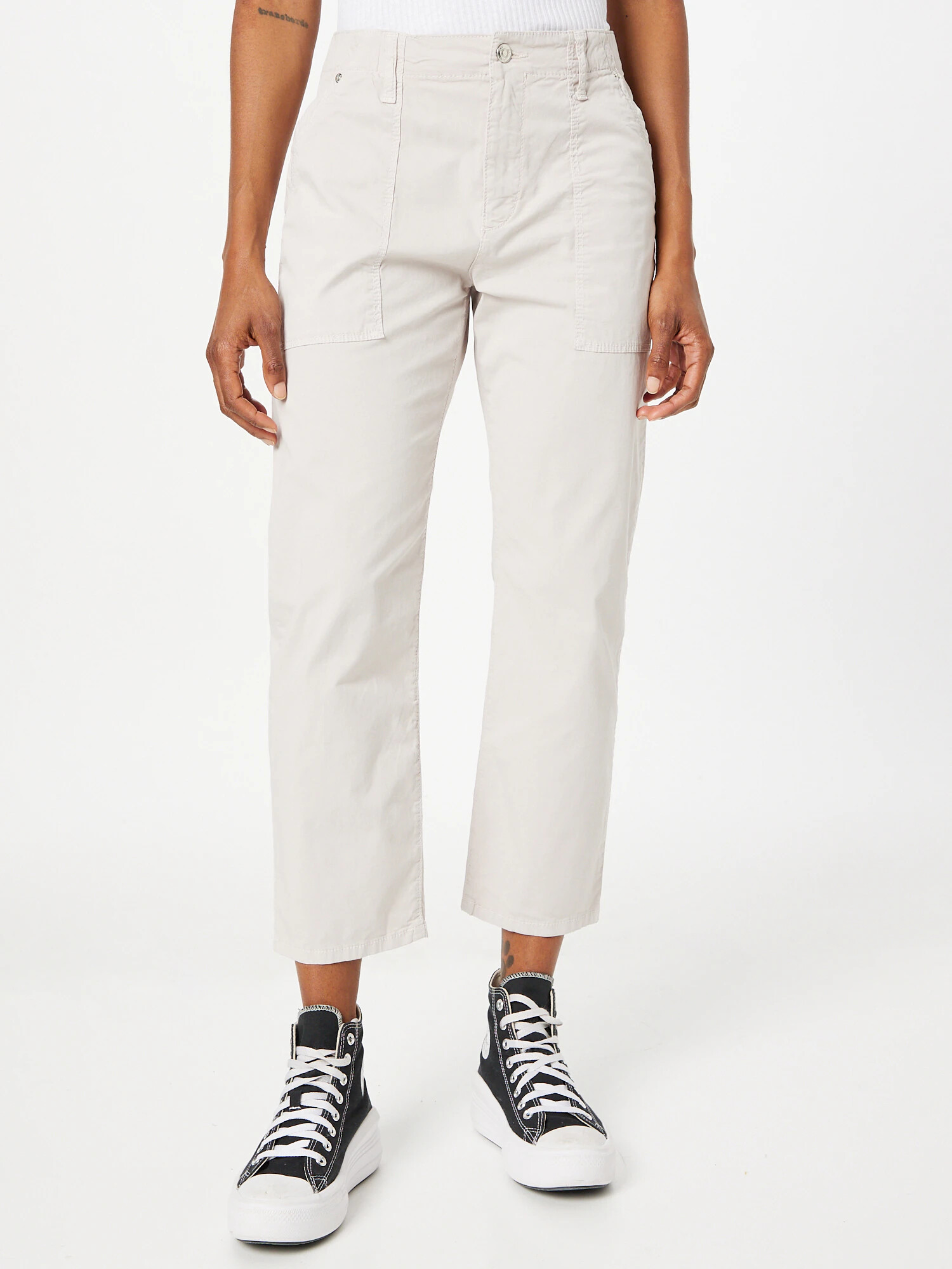 MAC Pantaloni 'WANDA' gri deschis - Pled.ro