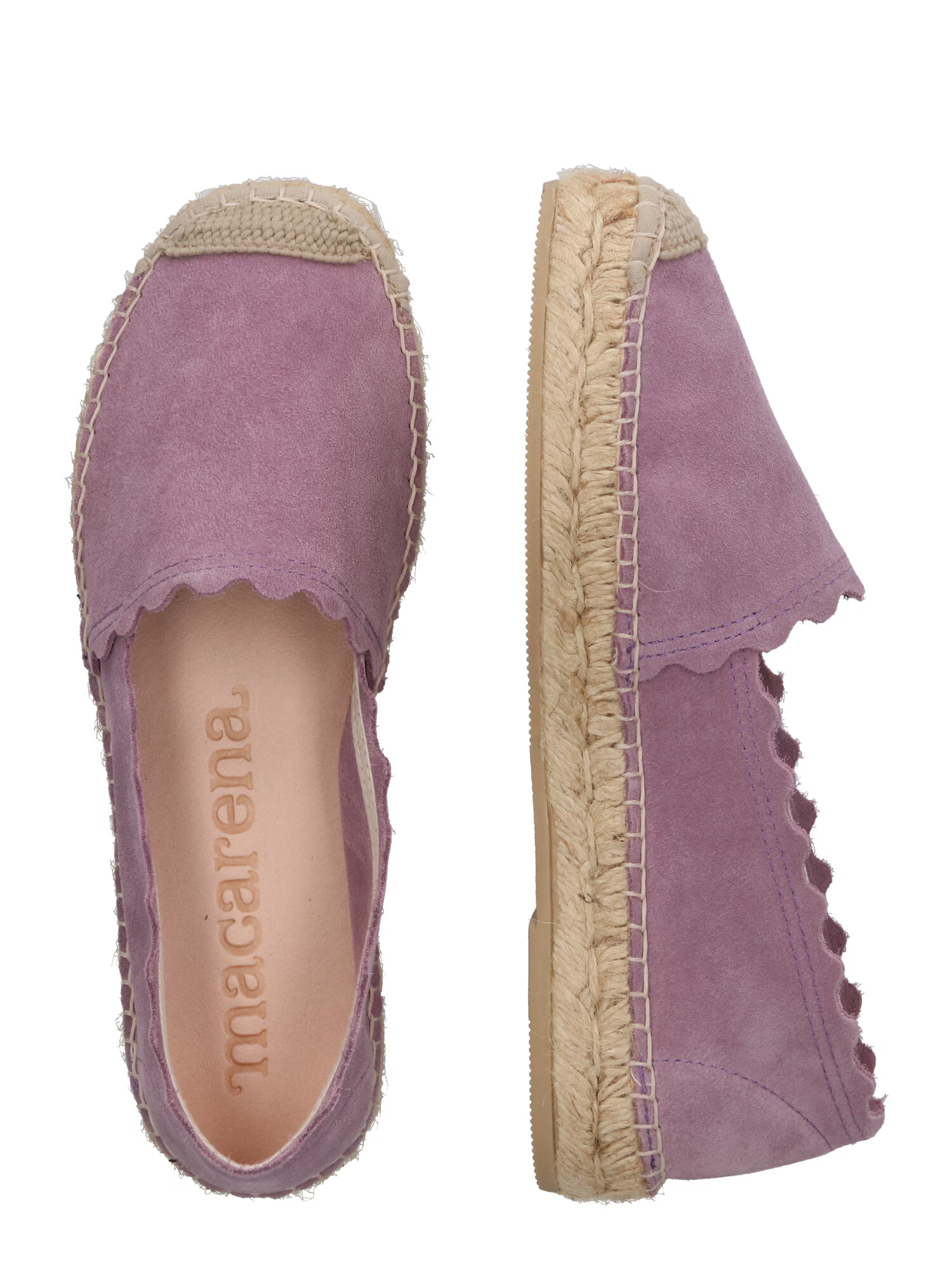 MACARENA Espadrile 'SERRAJE' lila - Pled.ro