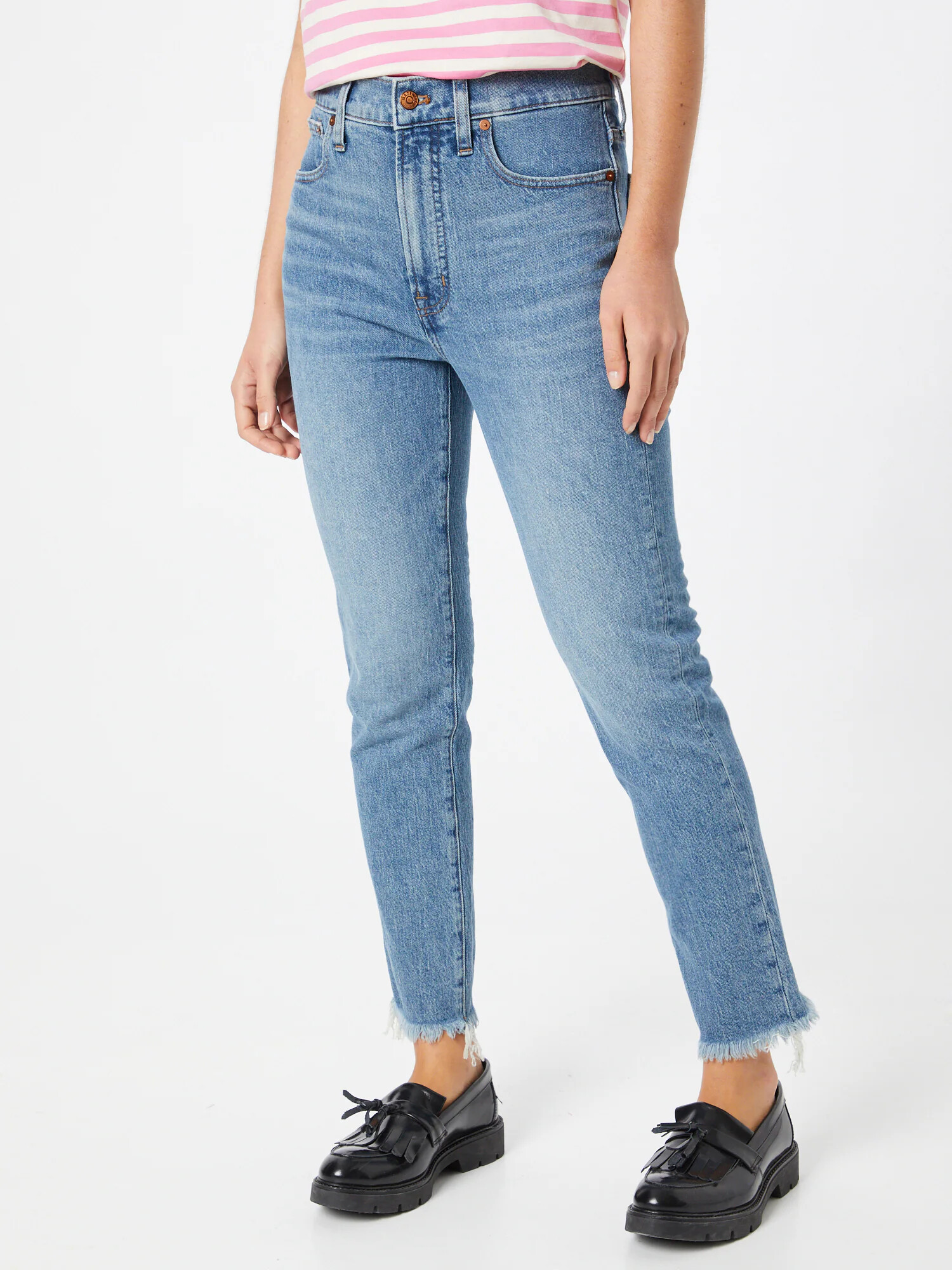 Madewell Jeans albastru denim - Pled.ro