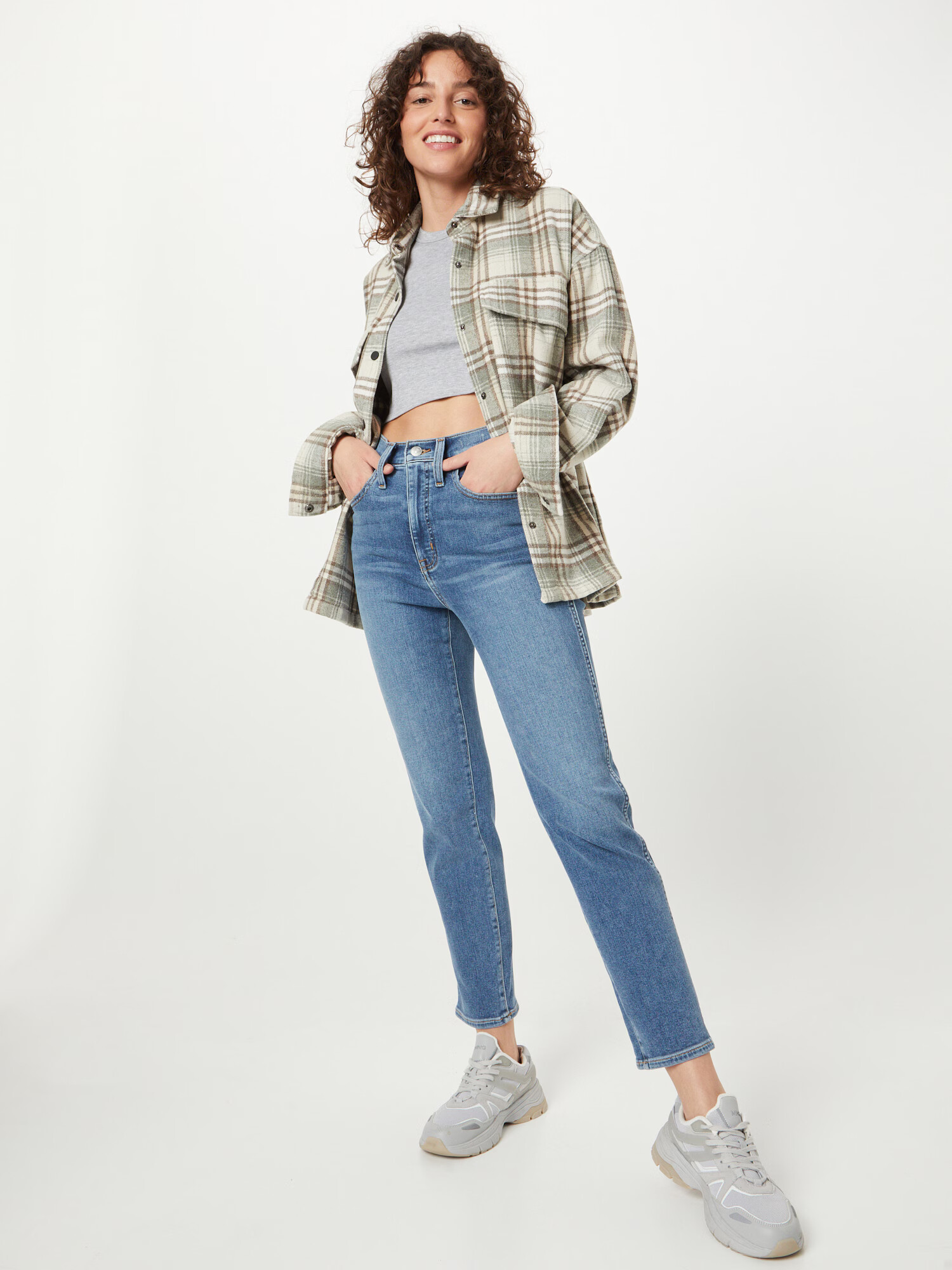 Madewell Jeans albastru denim - Pled.ro