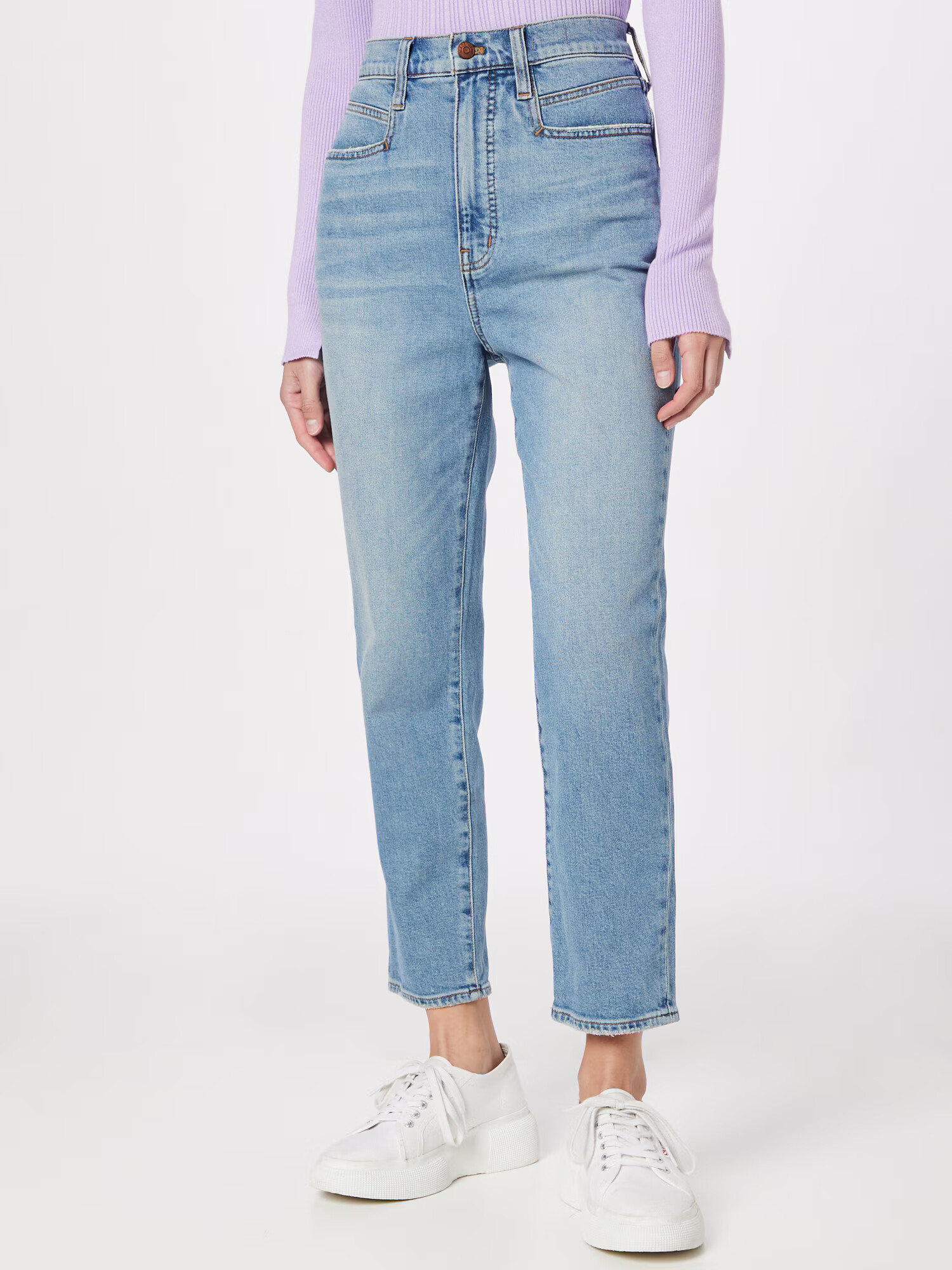 Madewell Jeans albastru denim - Pled.ro