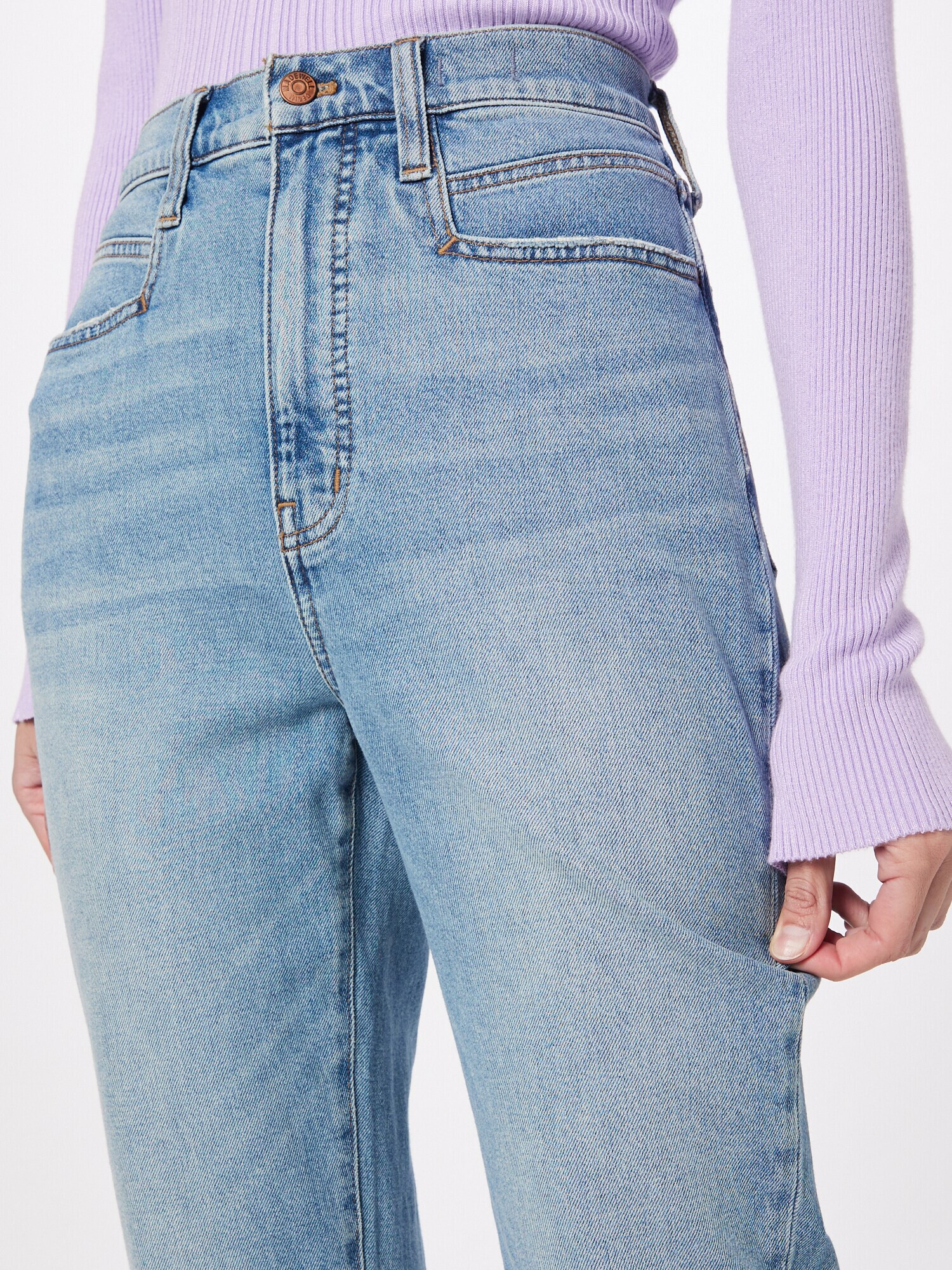 Madewell Jeans albastru denim - Pled.ro