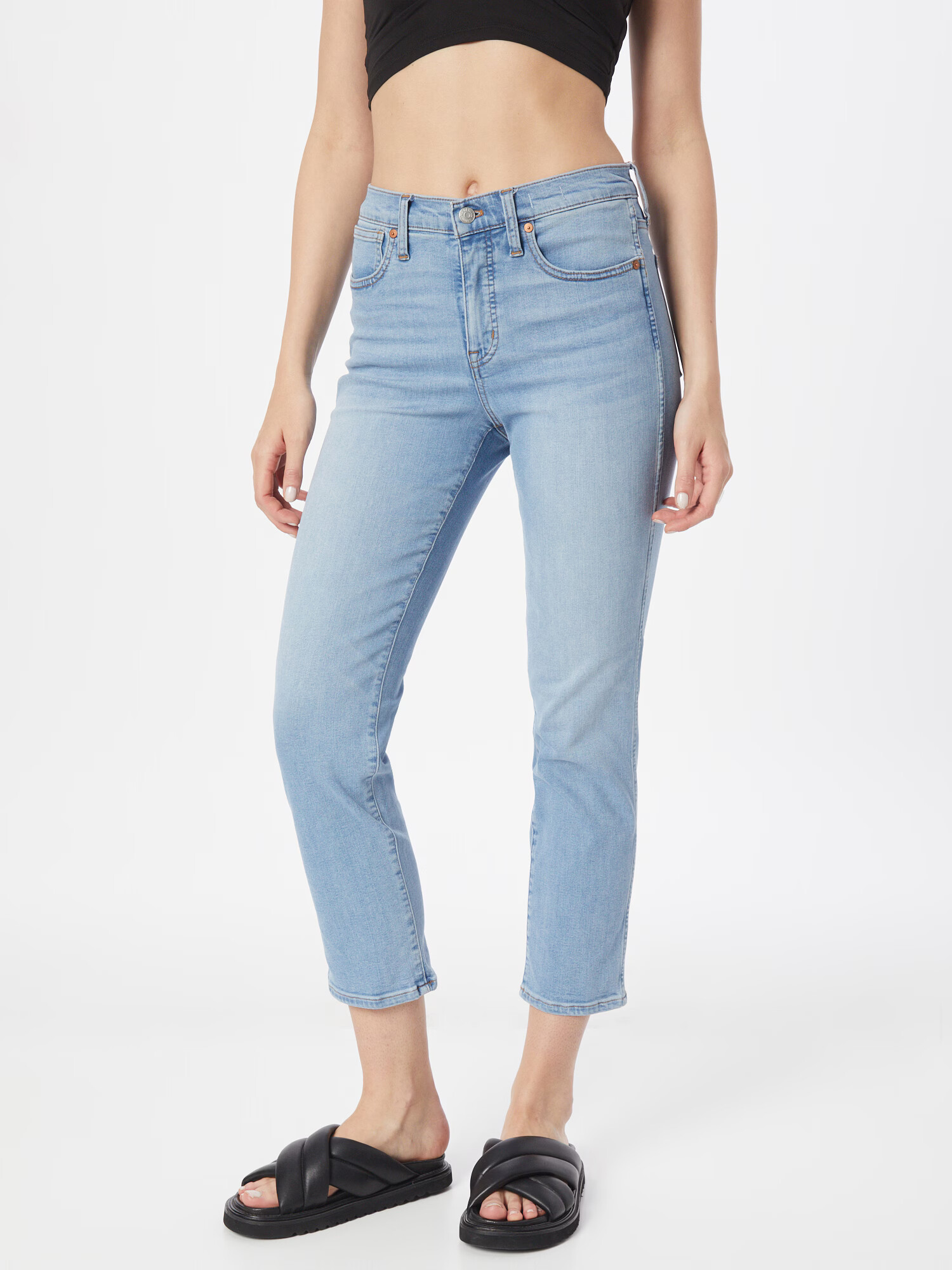 Madewell Jeans albastru denim - Pled.ro