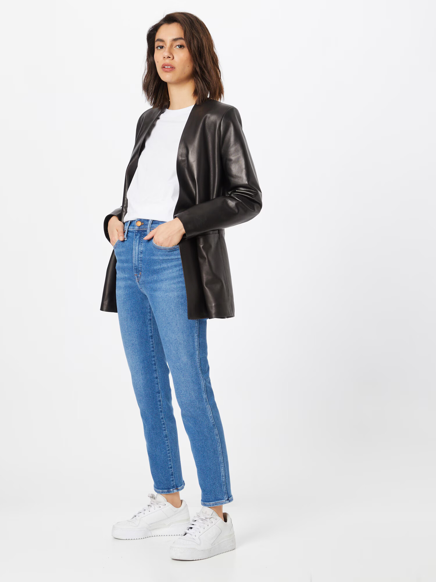 Madewell Jeans albastru denim - Pled.ro