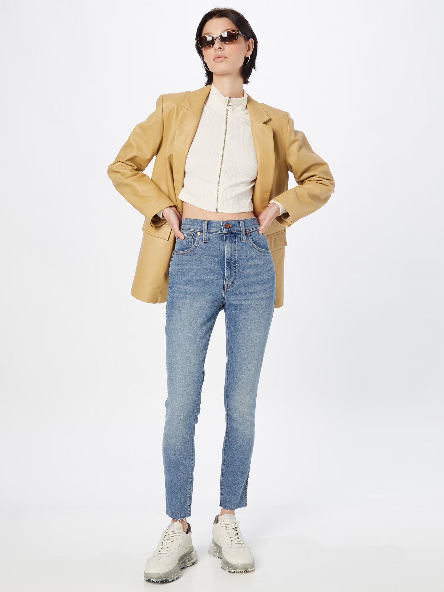 Madewell Jeans albastru denim - Pled.ro