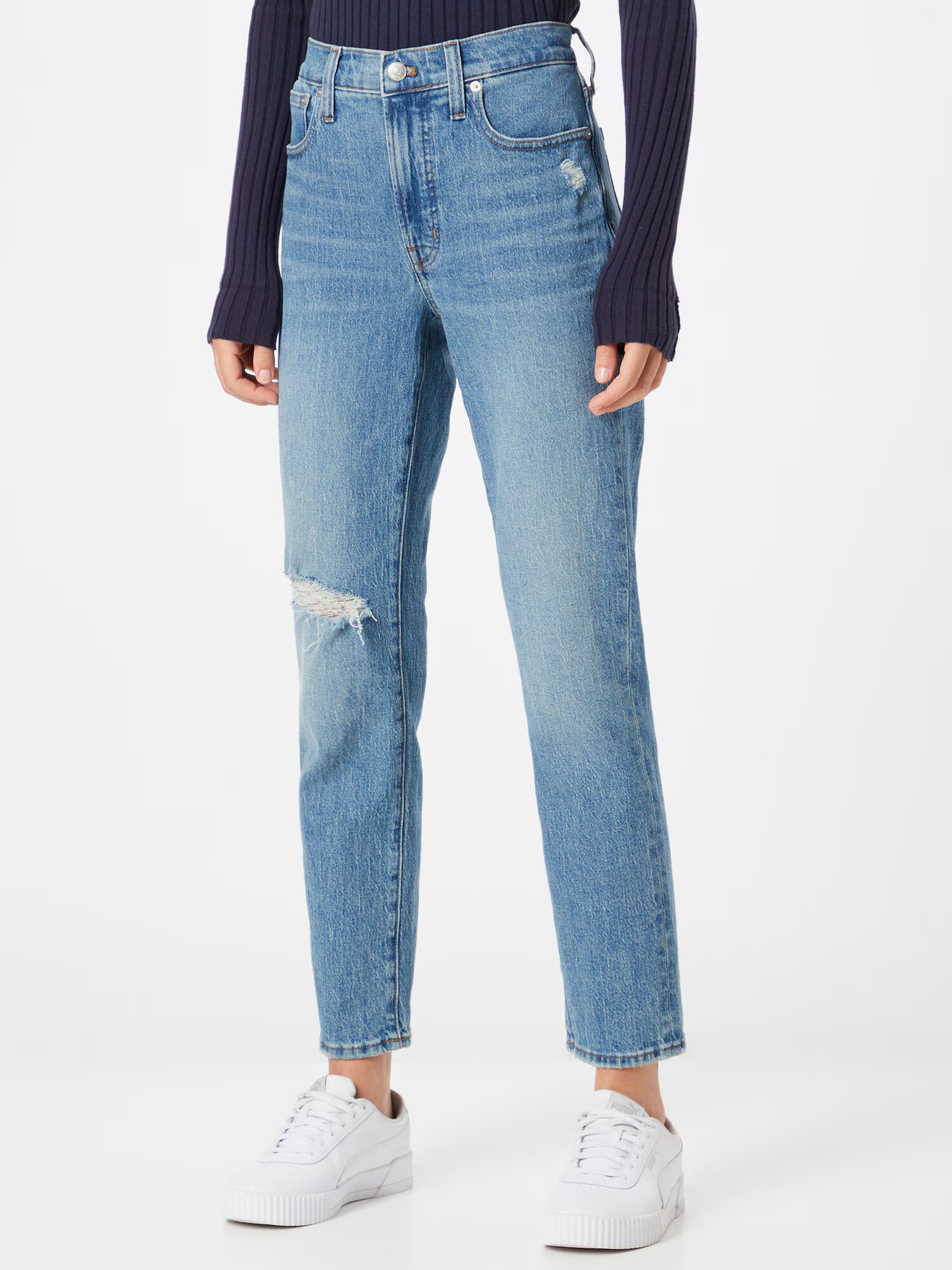 Madewell Jeans albastru denim - Pled.ro