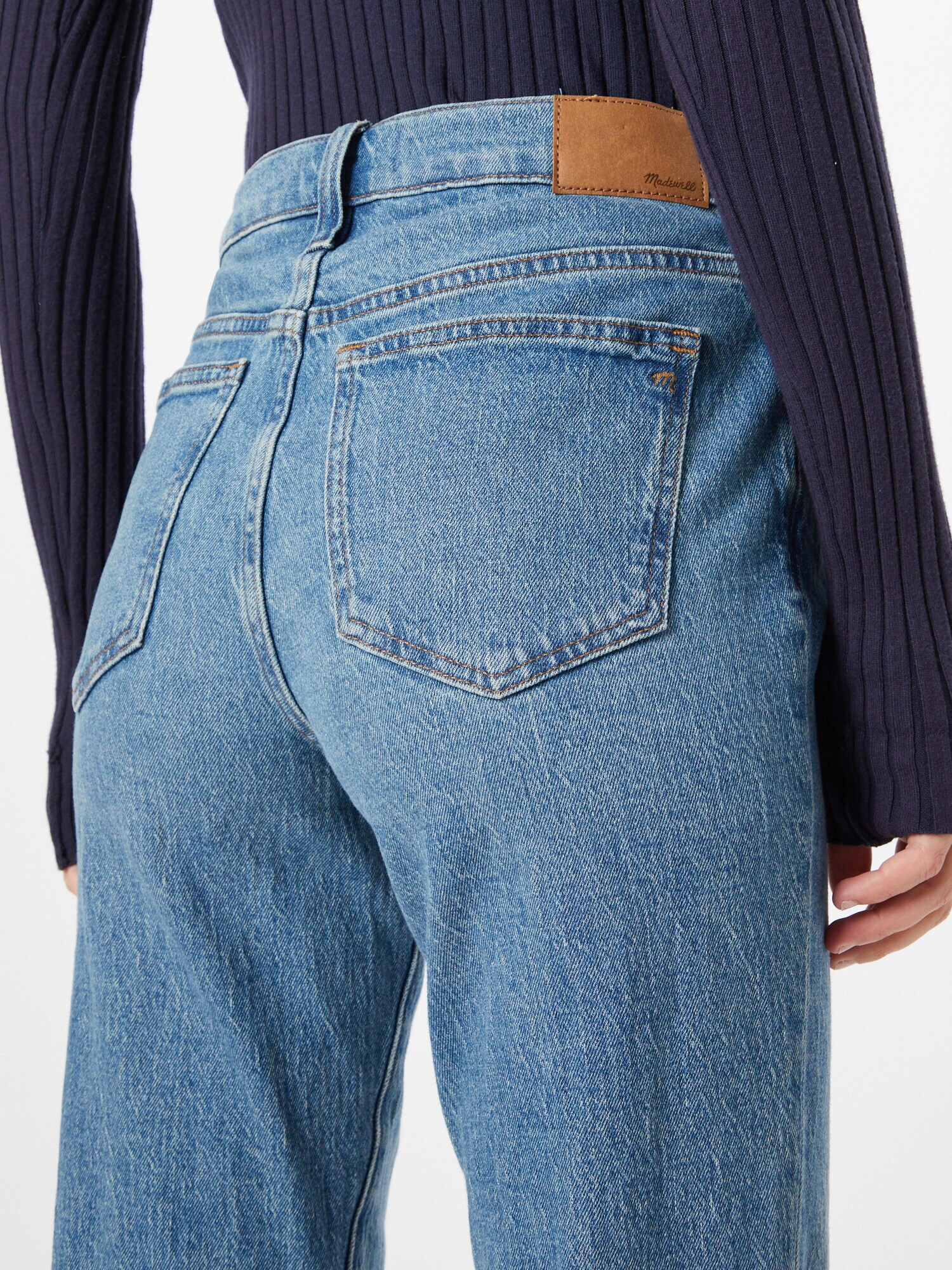 Madewell Jeans albastru denim - Pled.ro