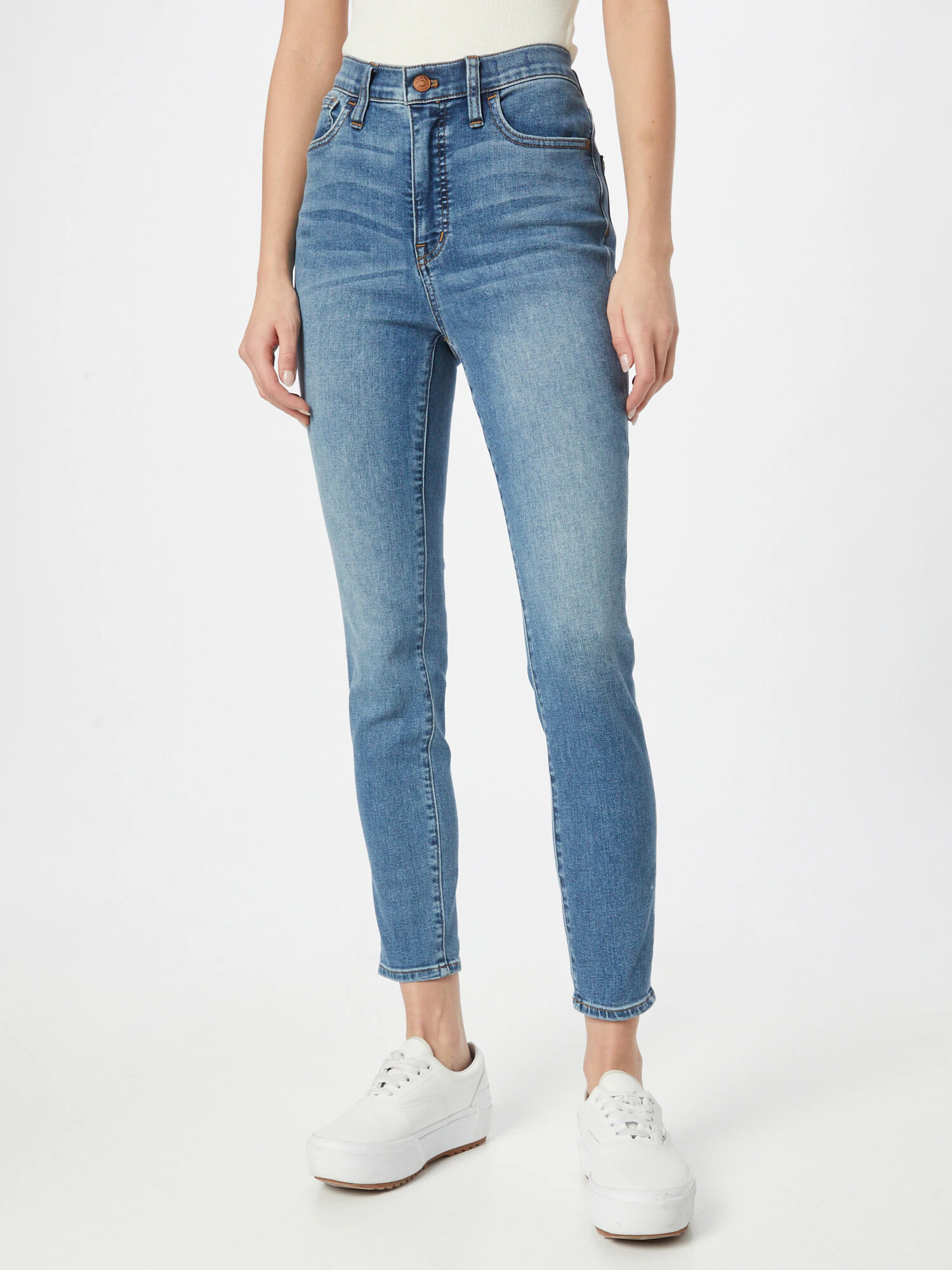 Madewell Jeans albastru denim - Pled.ro