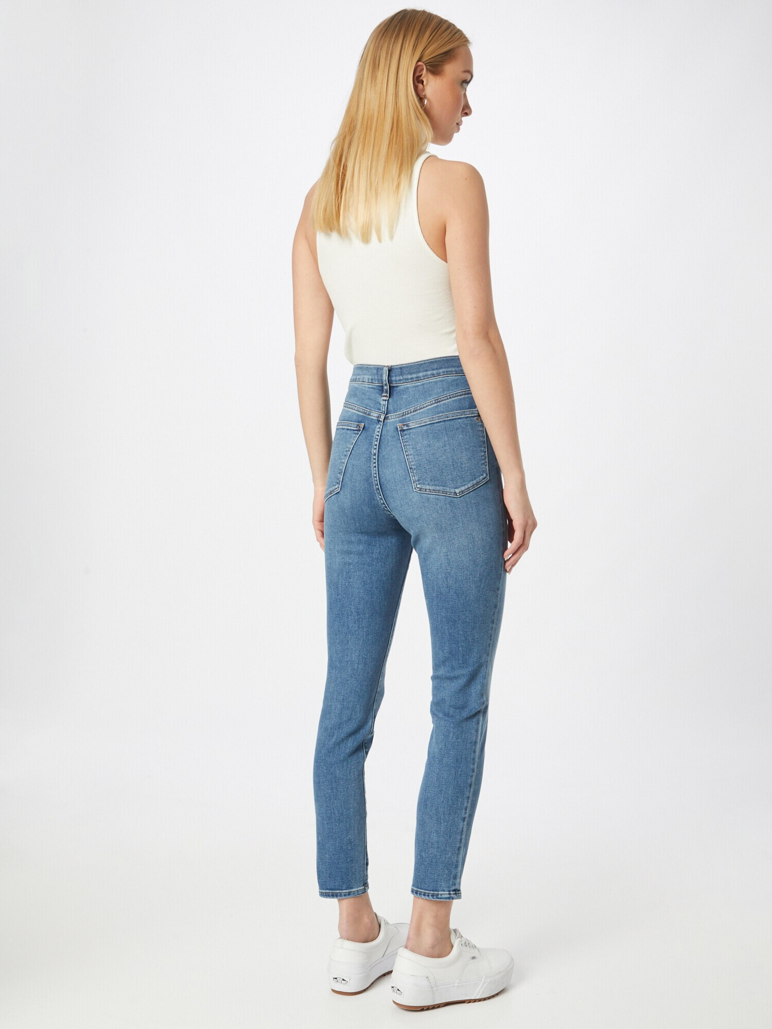 Madewell Jeans albastru denim - Pled.ro