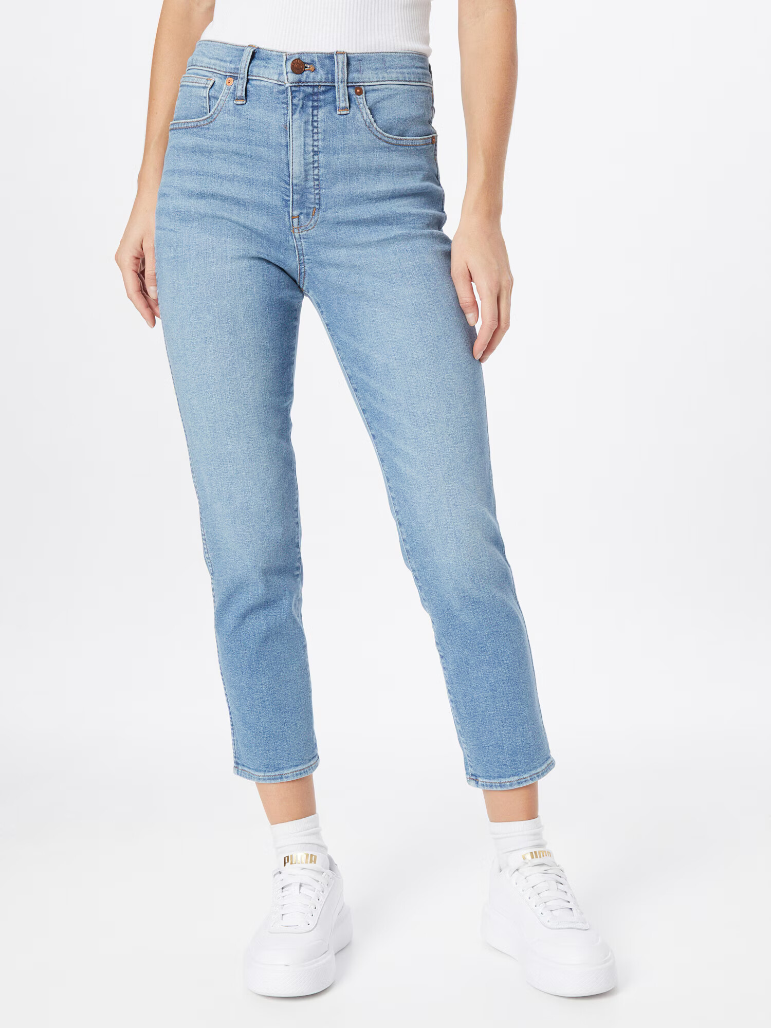 Madewell Jeans albastru denim - Pled.ro