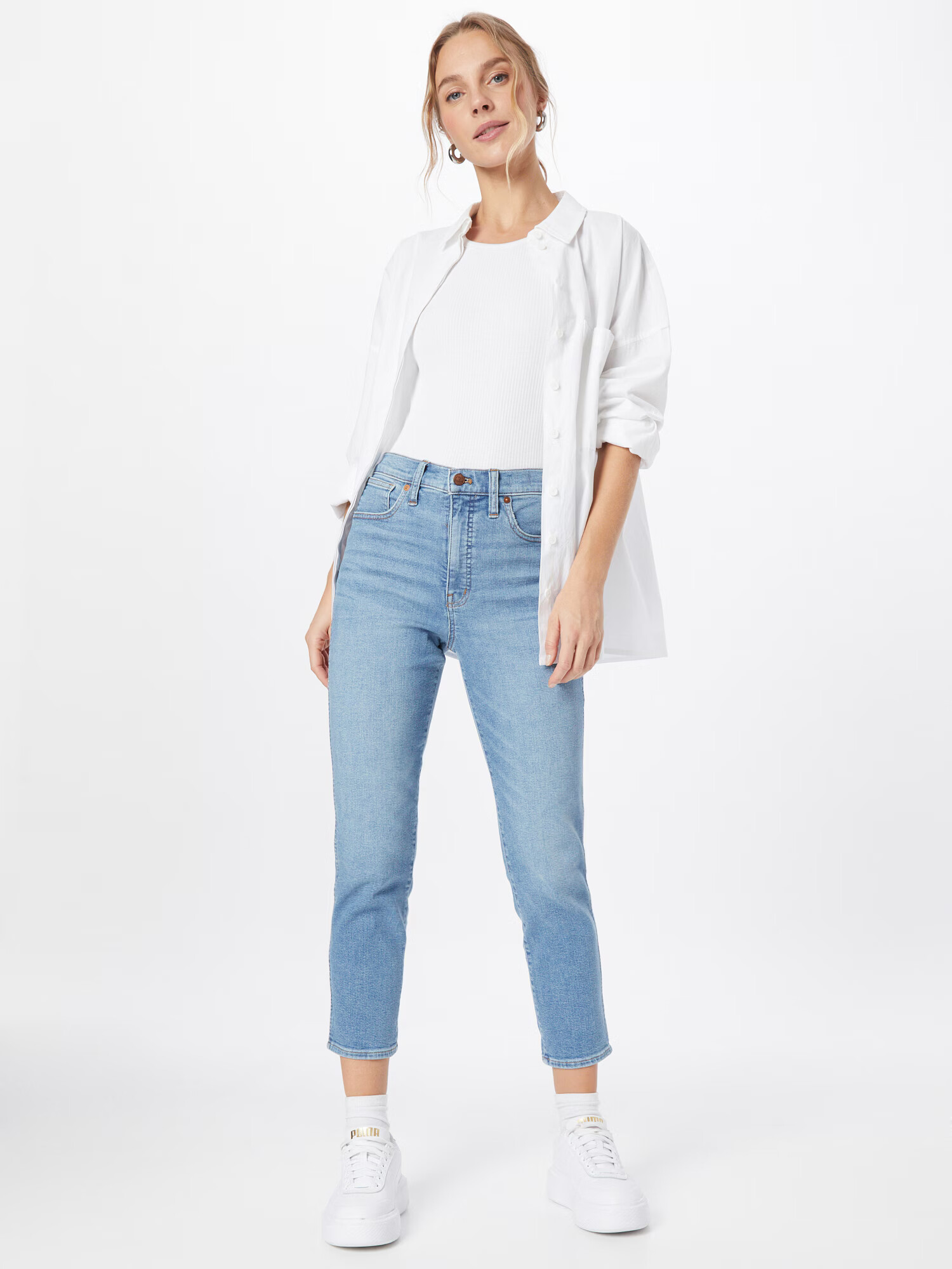 Madewell Jeans albastru denim - Pled.ro