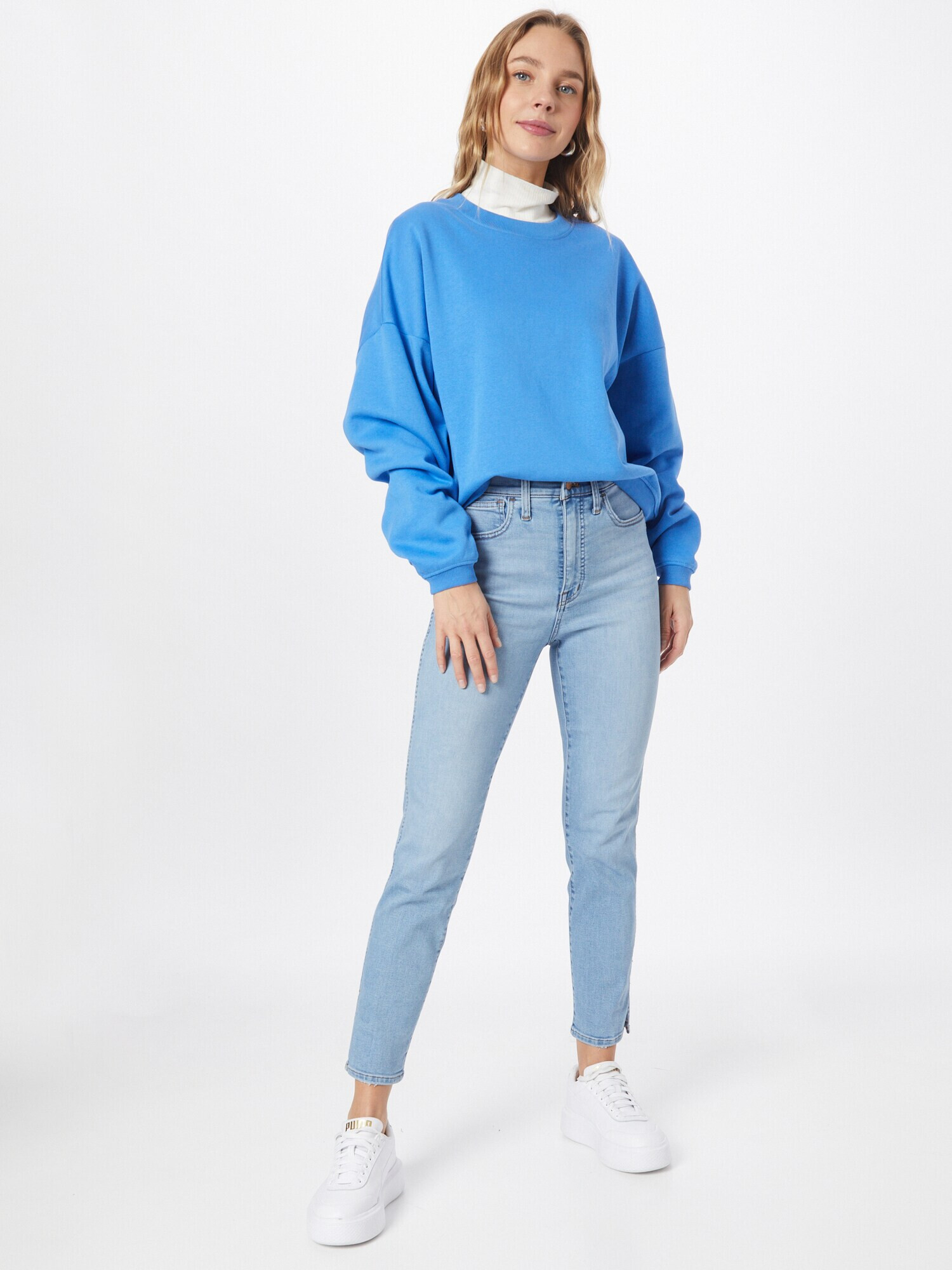 Madewell Jeans albastru denim - Pled.ro