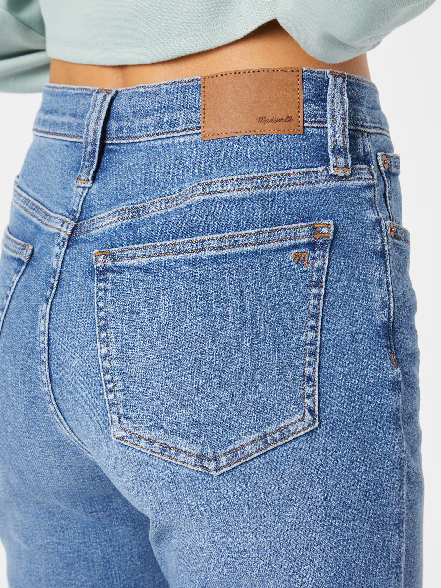 Madewell Jeans albastru denim - Pled.ro