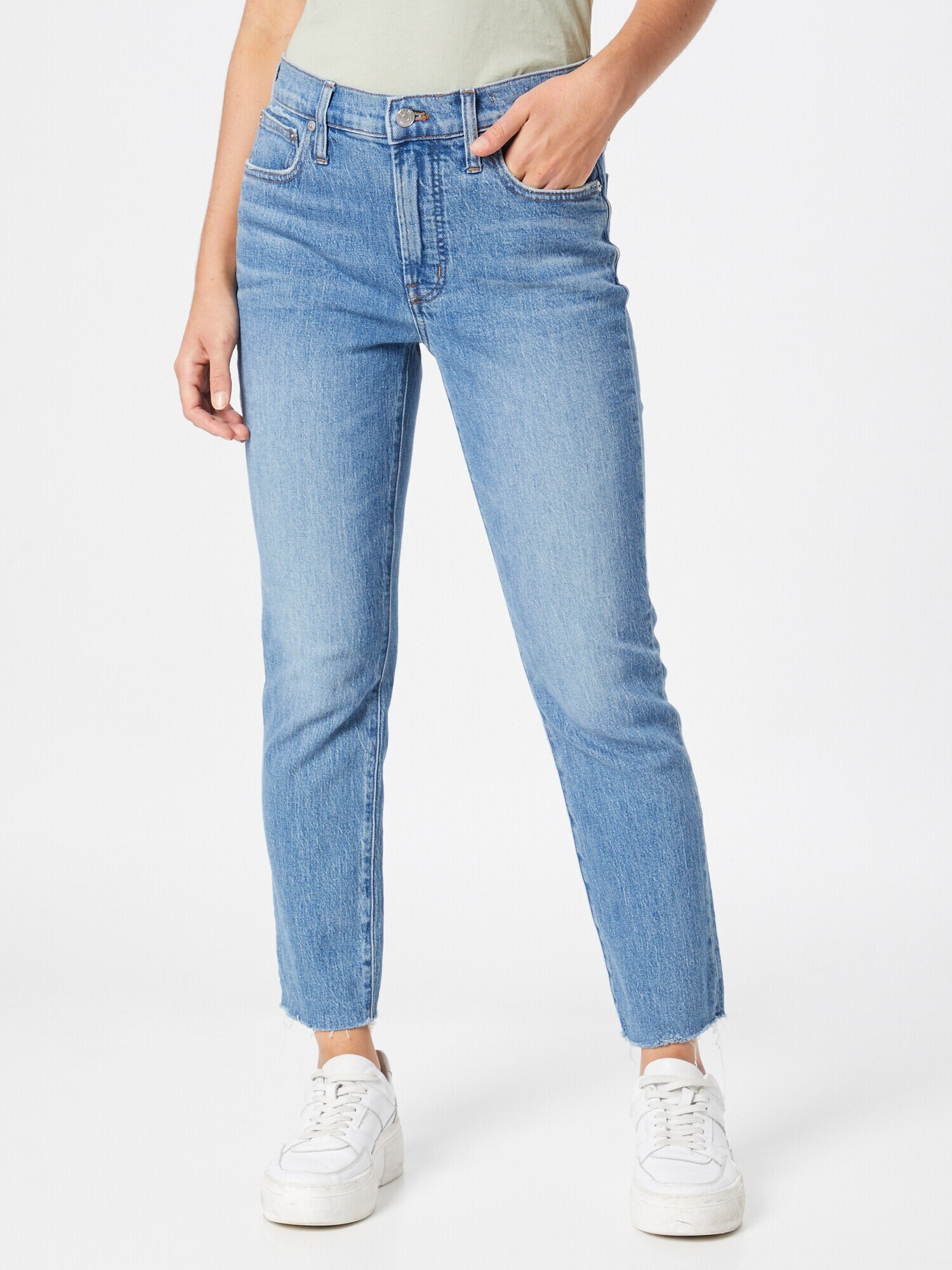 Madewell Jeans albastru denim - Pled.ro