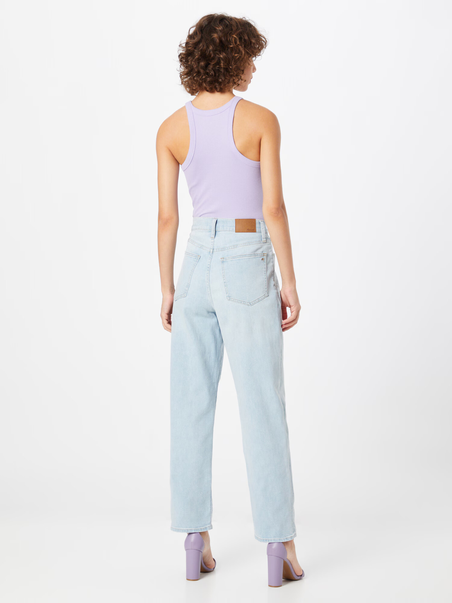 Madewell Jeans albastru deschis - Pled.ro