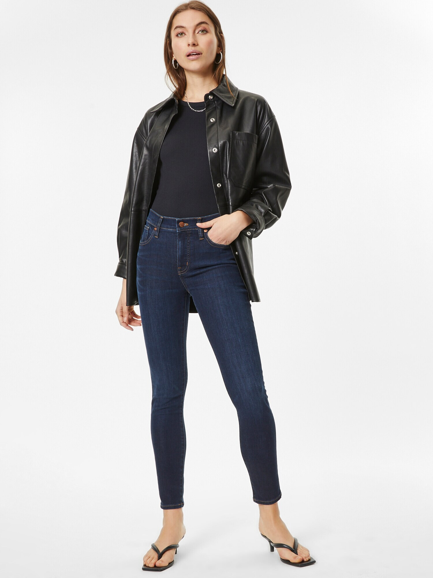 Madewell Jeans albastru închis - Pled.ro