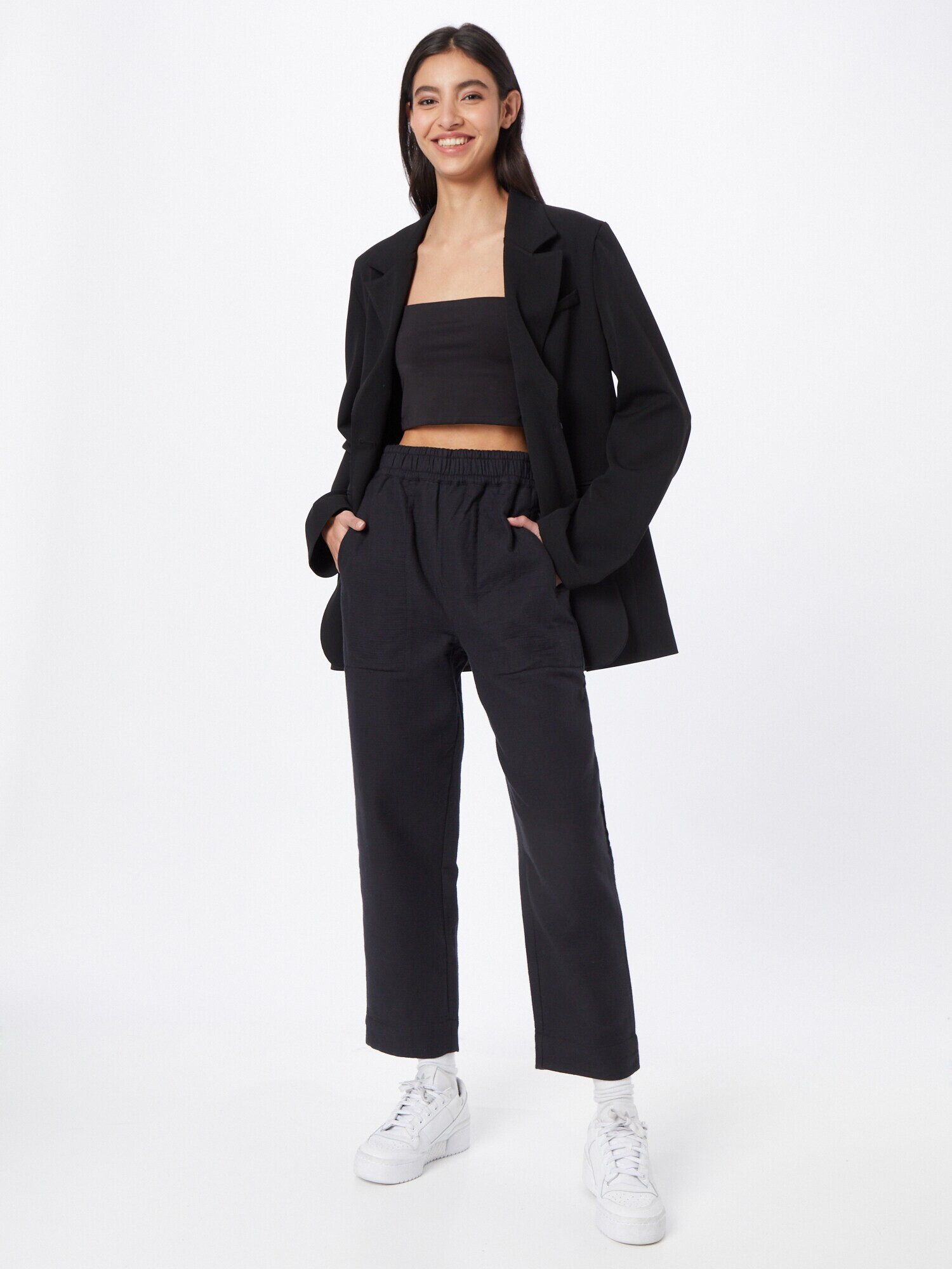 Madewell Pantaloni 'HUSTON' negru - Pled.ro