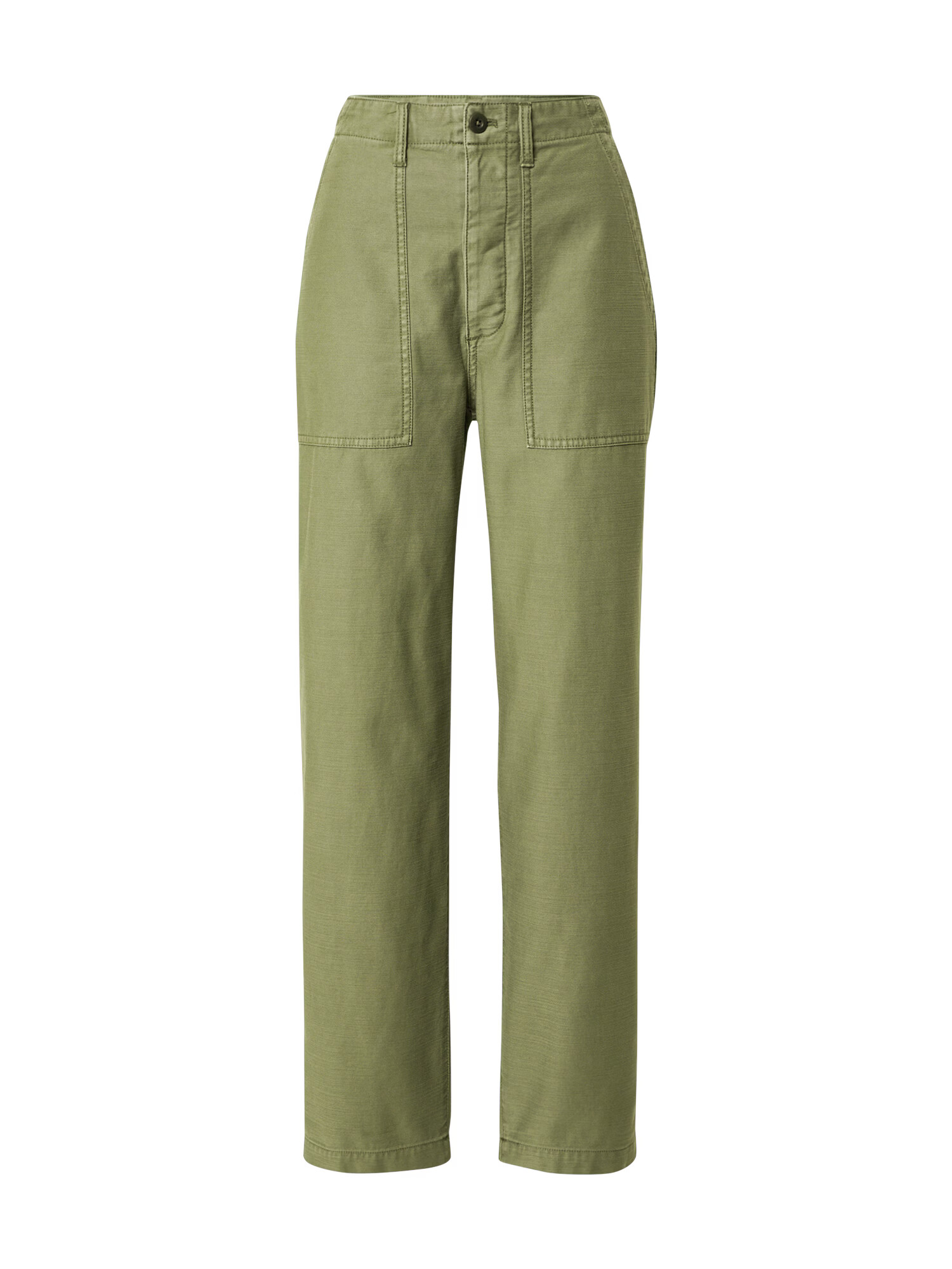 Madewell Pantaloni verde - Pled.ro