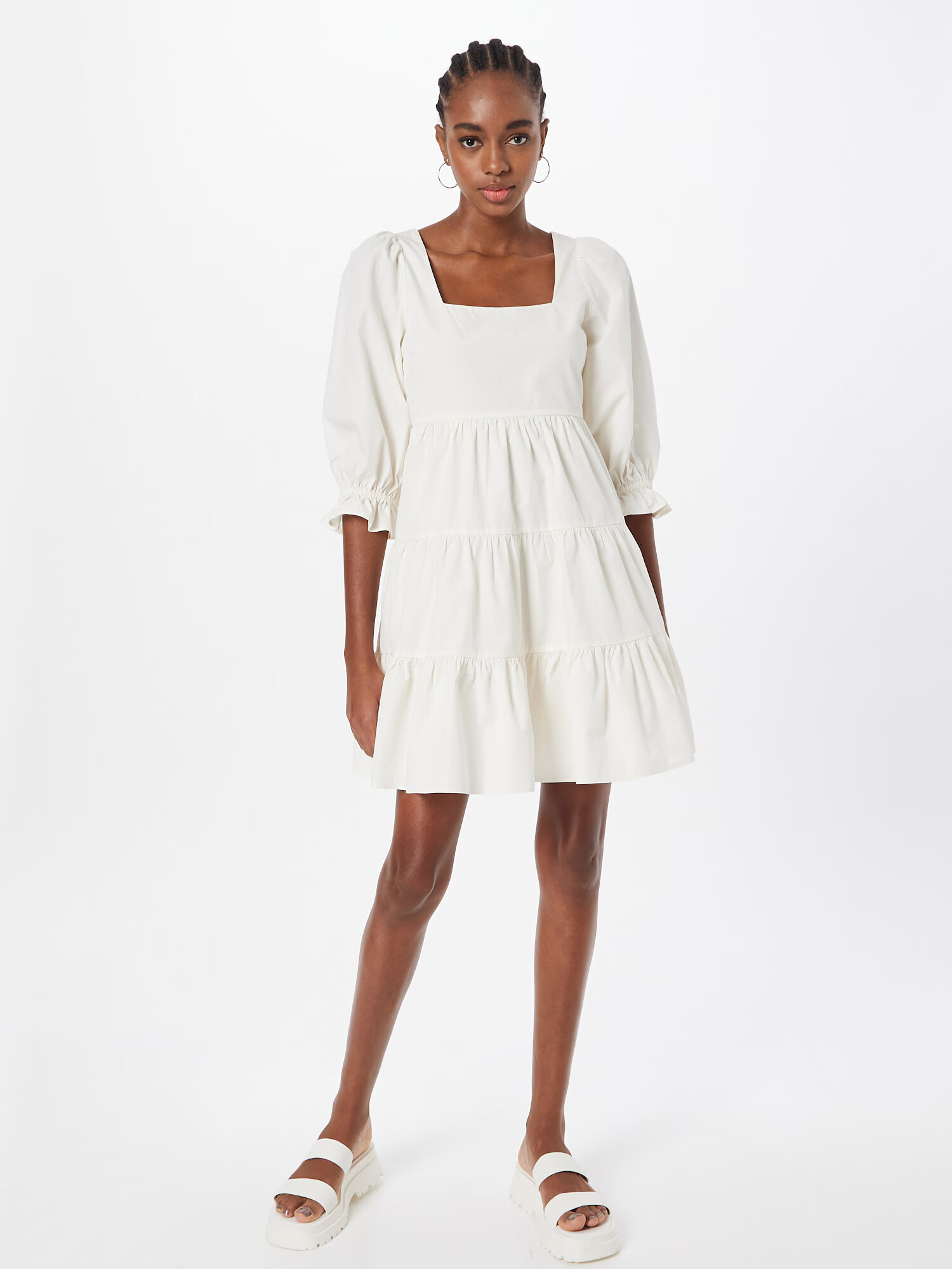 Madewell Rochie de vară alb - Pled.ro