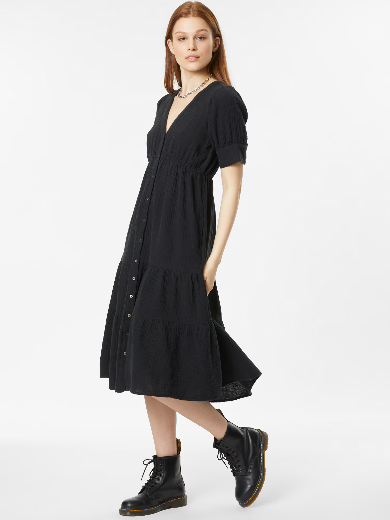 Madewell Rochie tip bluză negru - Pled.ro