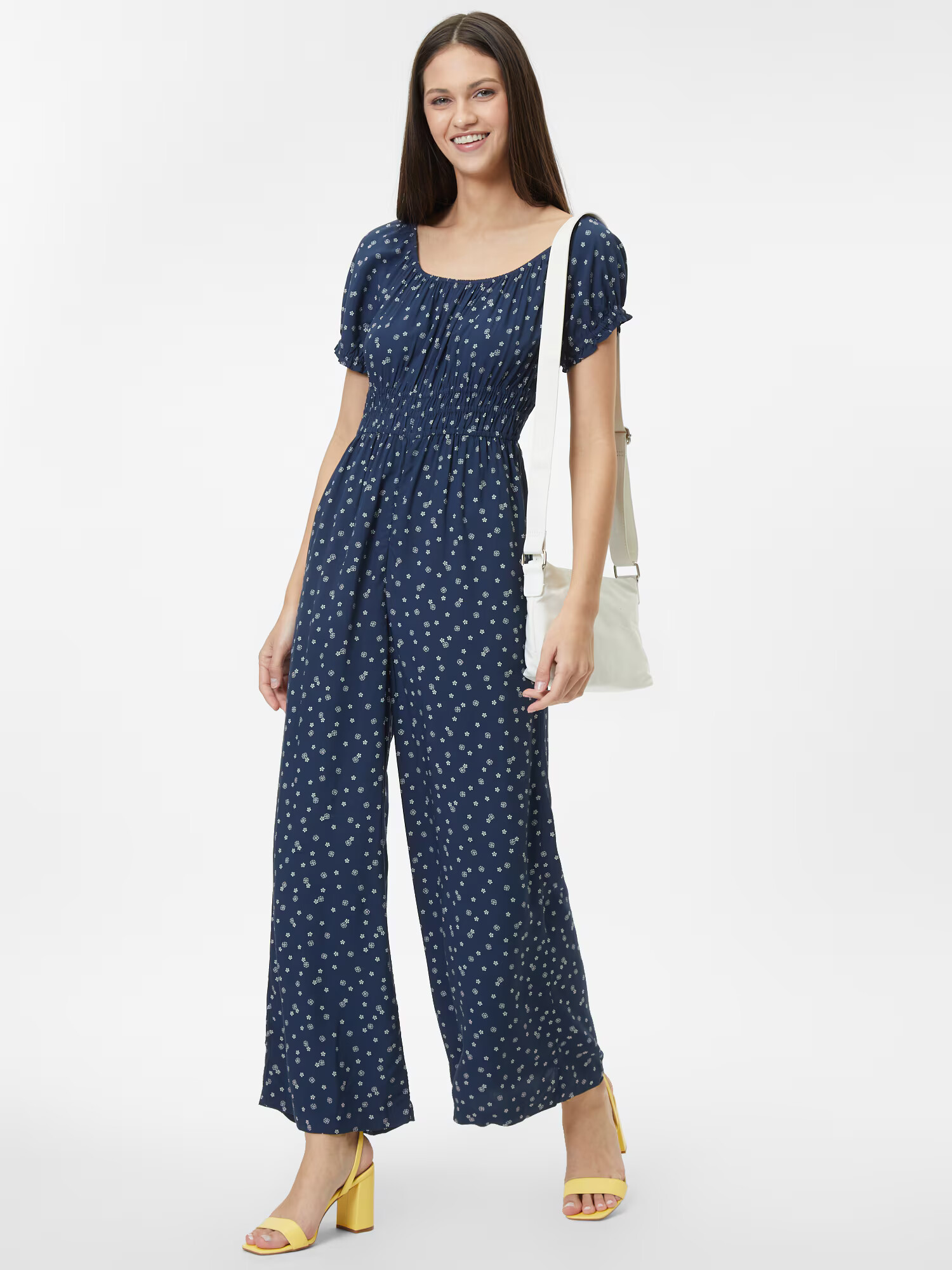 Madewell Salopeta bleumarin / alb - Pled.ro