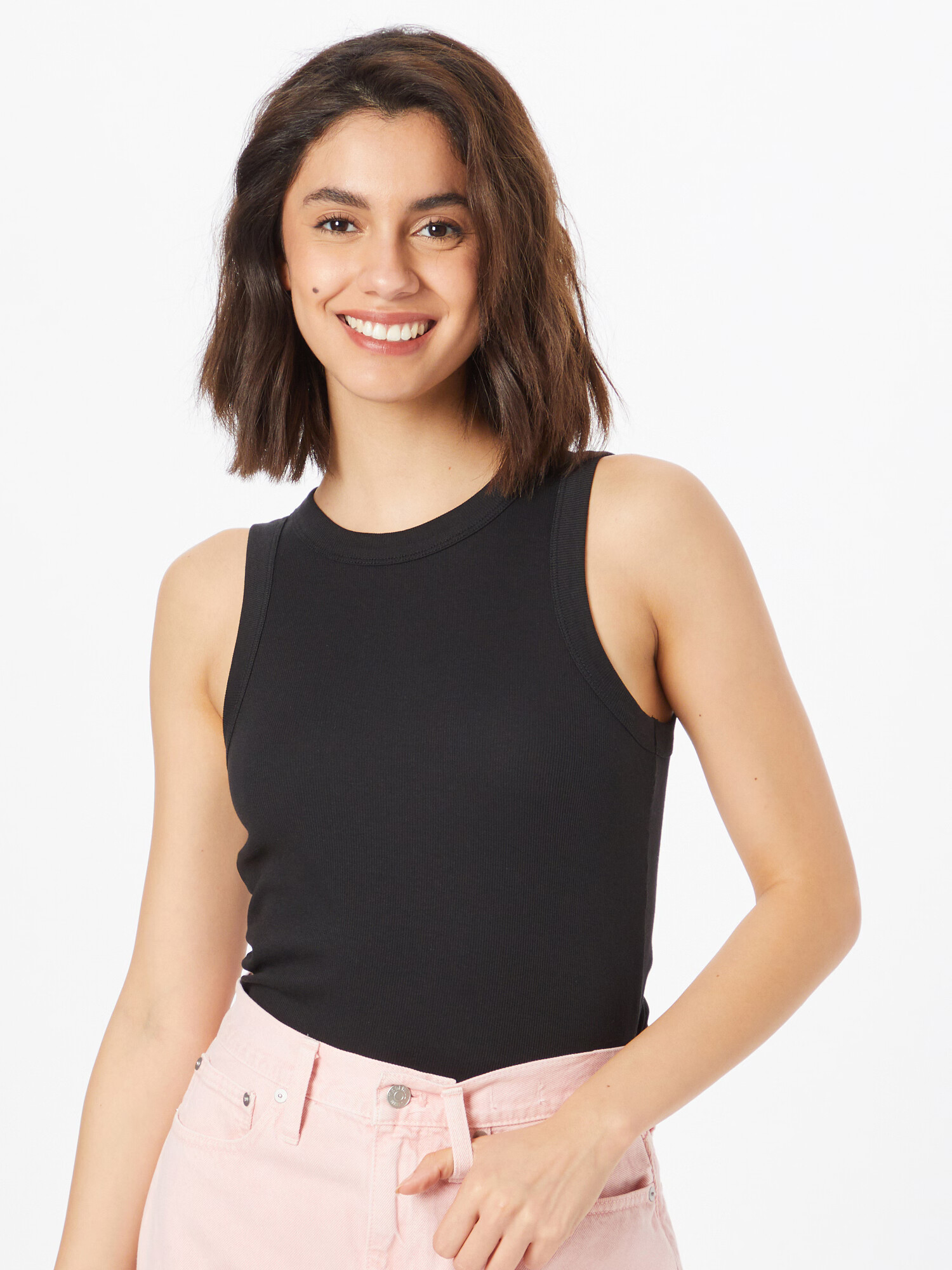 Madewell Top 'ANDY' negru - Pled.ro